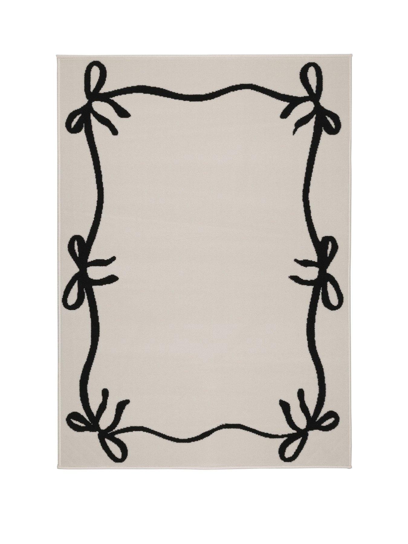  image of very-home-maestro-bow-border-rug