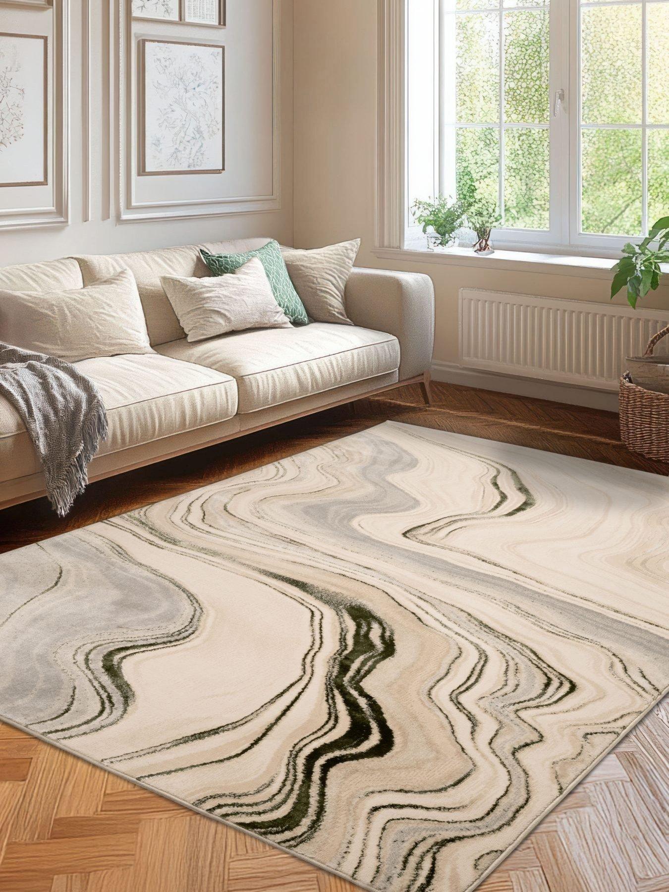 Image 1 of 4 of The Very Collection Dusk Watercolour Rug