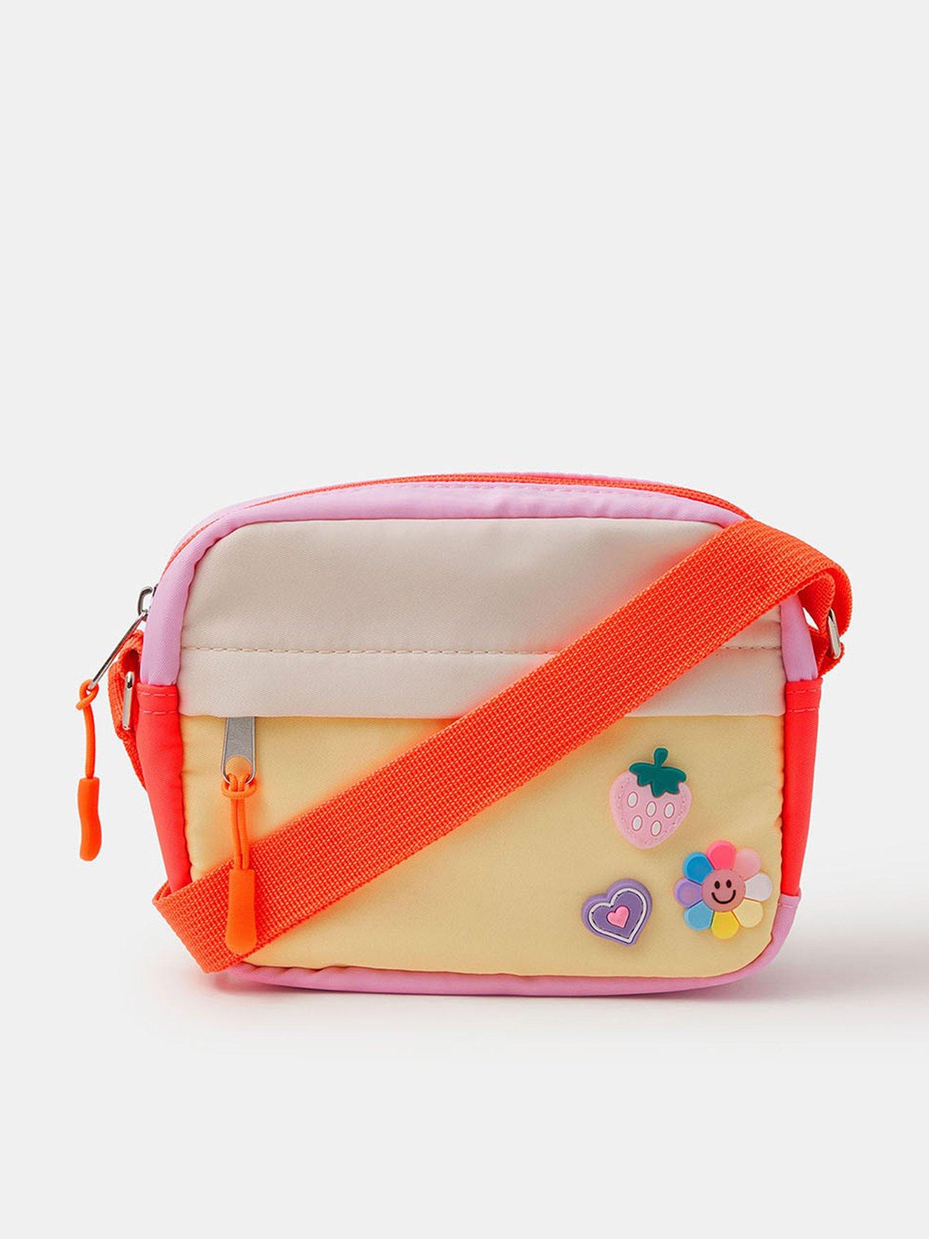 Image 1 of 4 of Accessorize Girls Colour Block Camera Bag - Multi