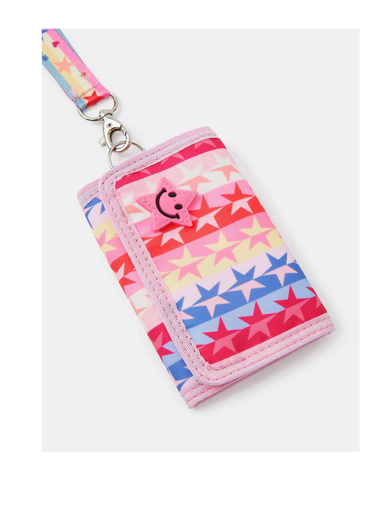 accessorize-girls-star-print-wallet-and-lanyard-multi