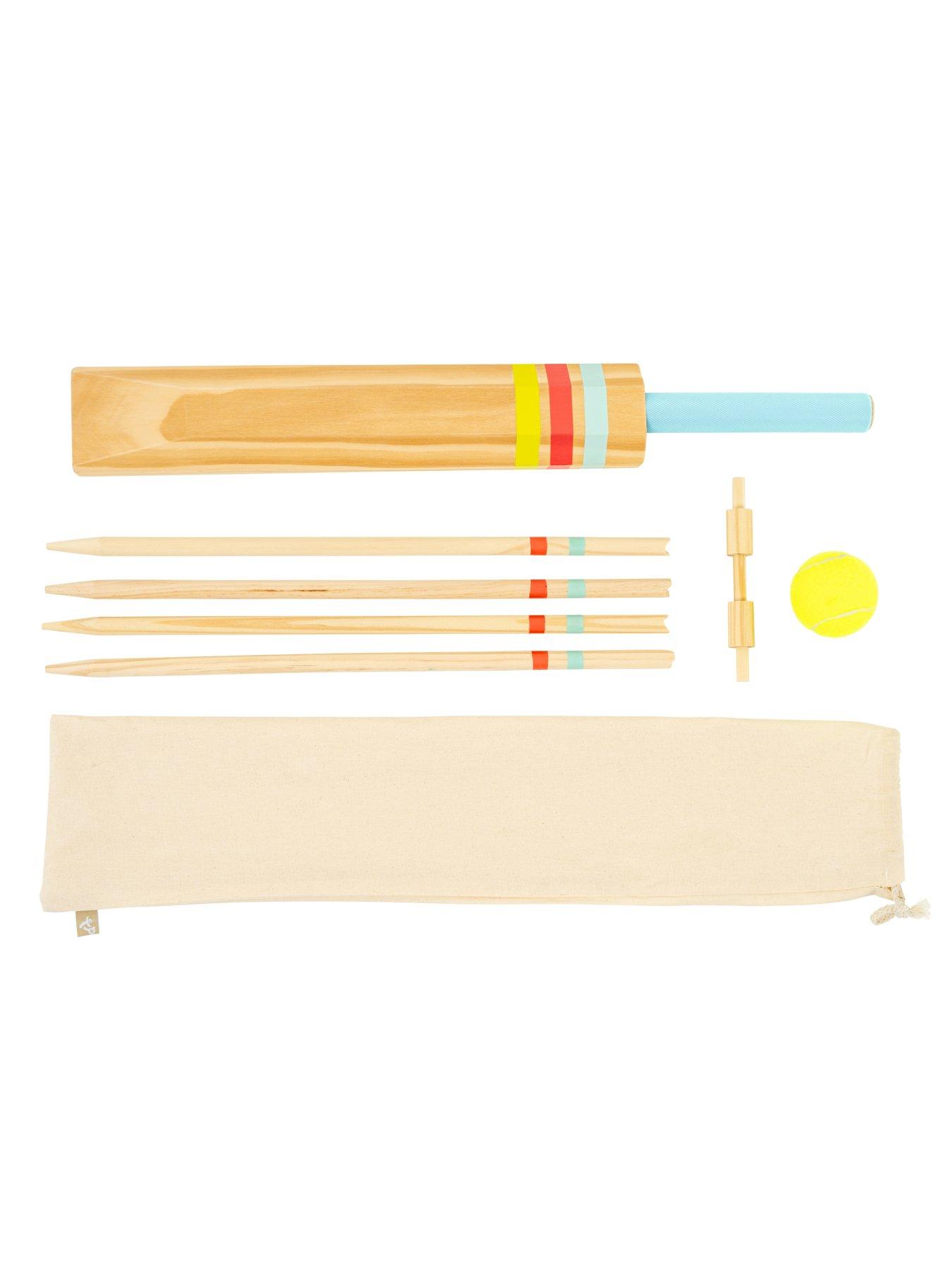 Image 3 of 7 of TP Wooden Cricket Set