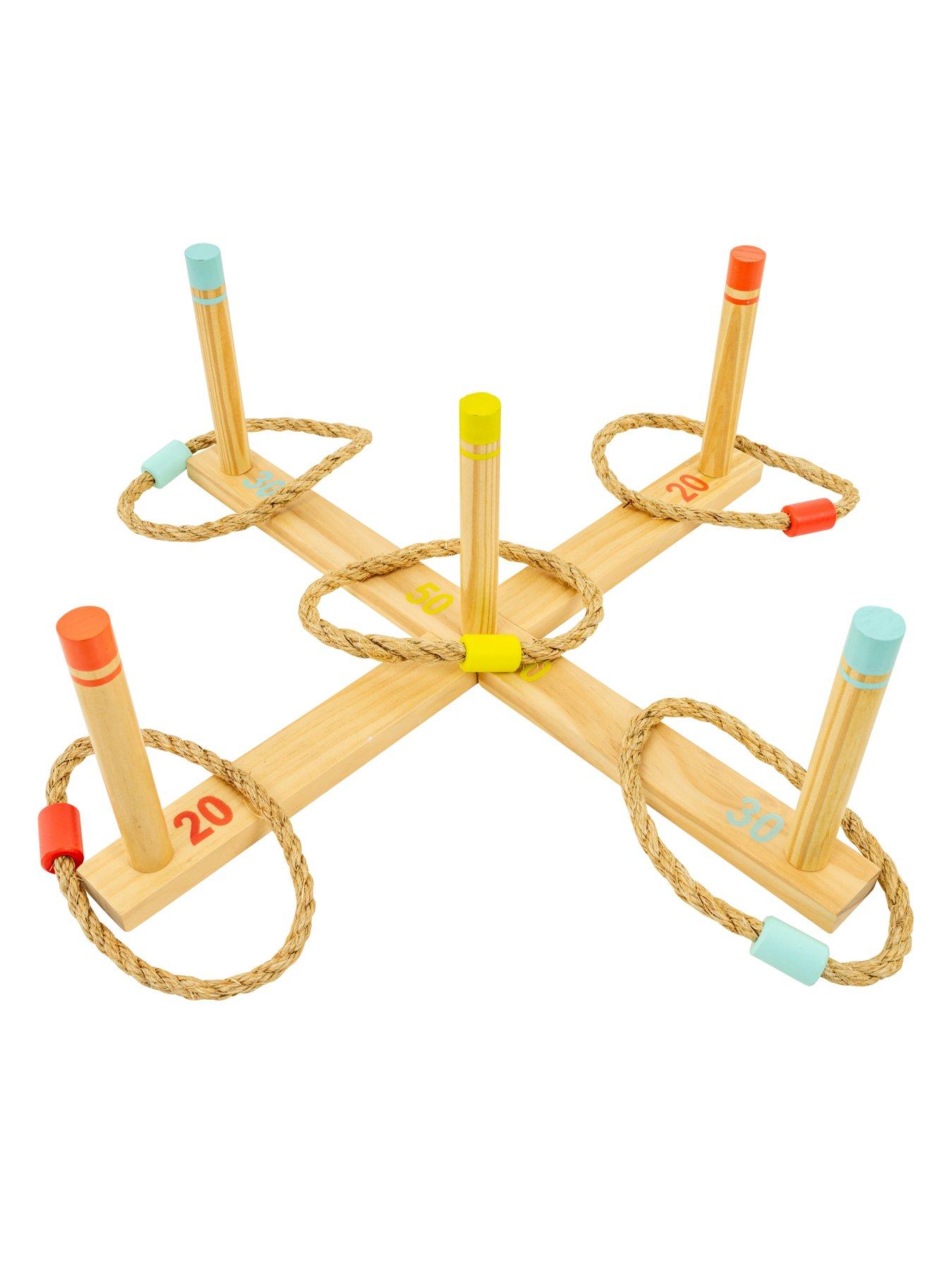 Image 3 of 7 of TP Wooden Ring Toss Set
