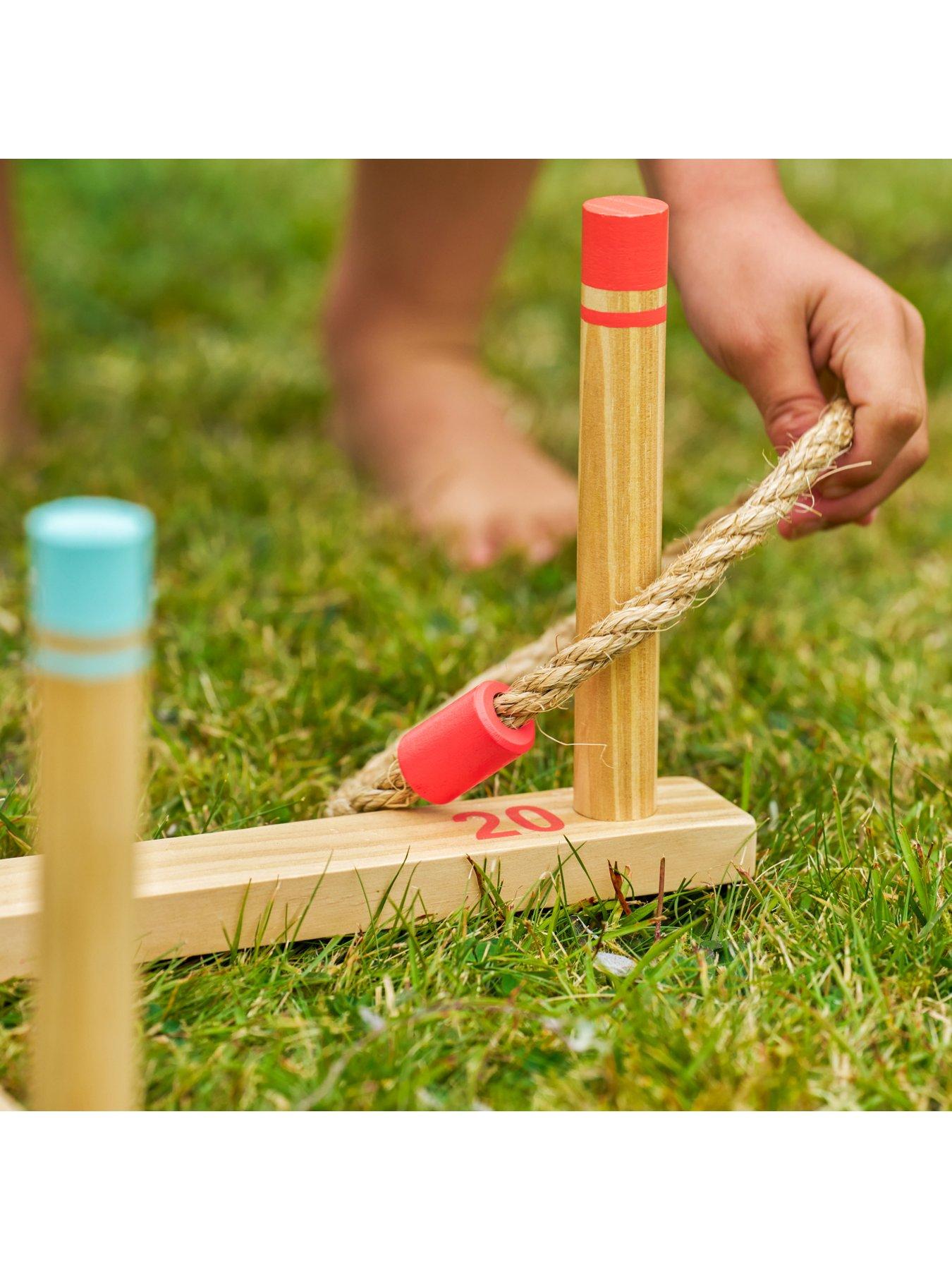 Image 5 of 7 of TP Wooden Ring Toss Set