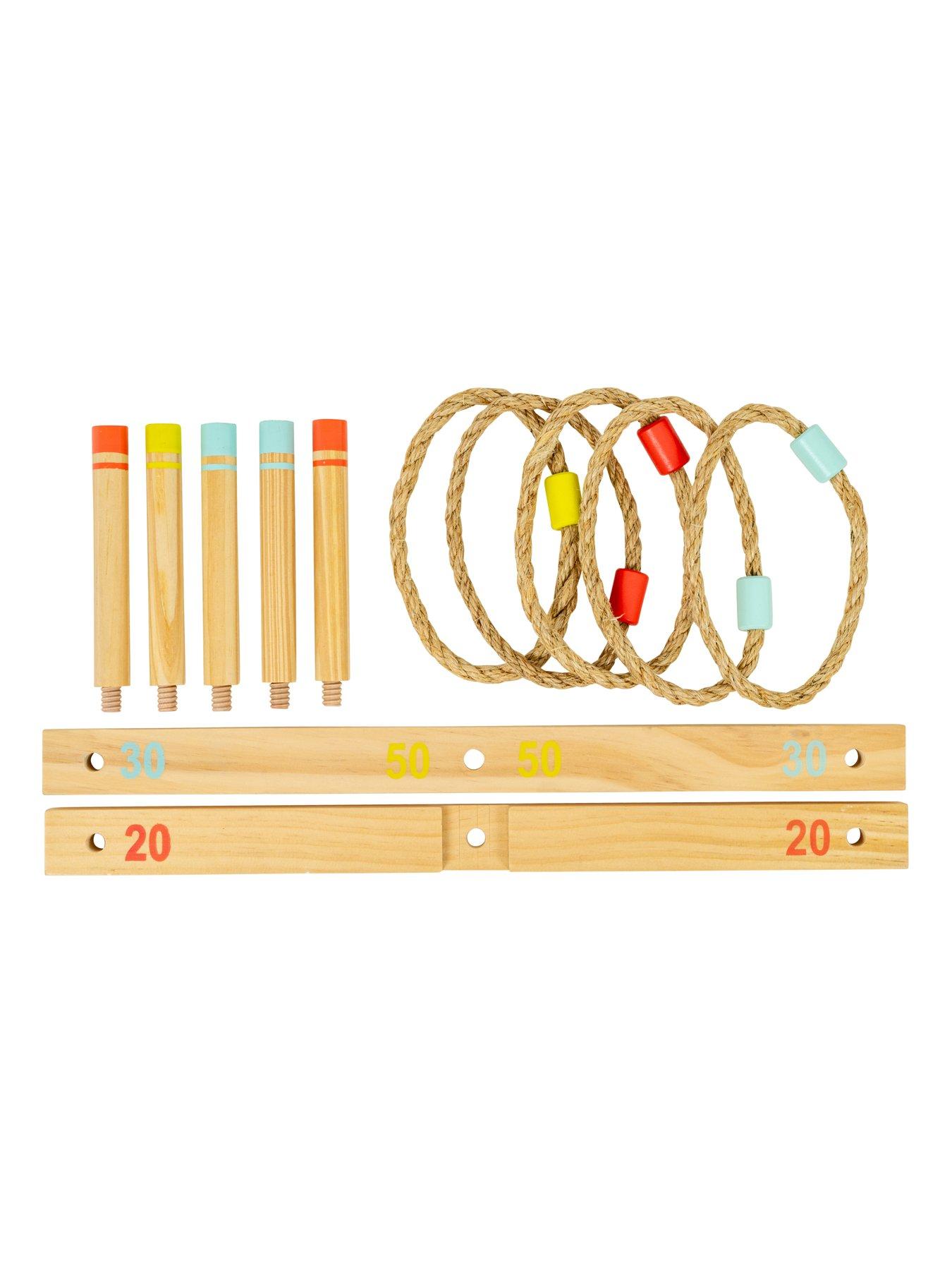 Image 6 of 7 of TP Wooden Ring Toss Set