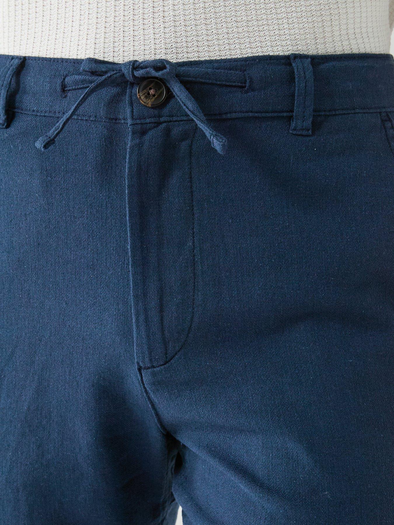  image of selected-selected-brody-slim-fit-linen-shorts