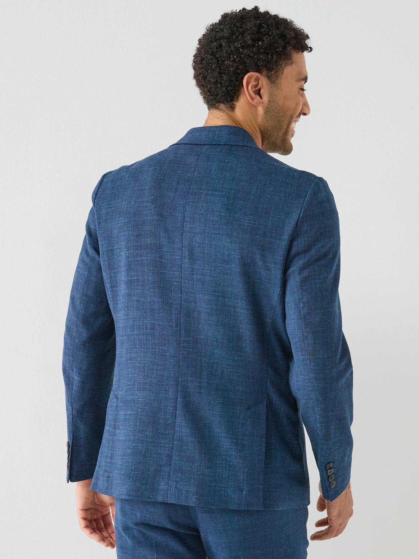  image of selected-selected-oasis-slim-fit-linen-blazer