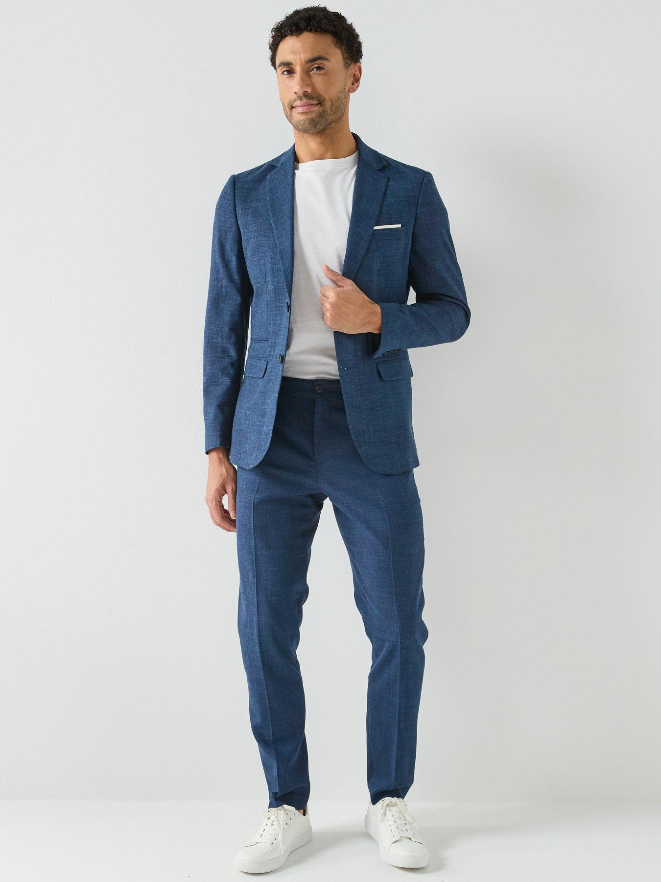  image of selected-selected-oasis-slim-fit-linen-blazer