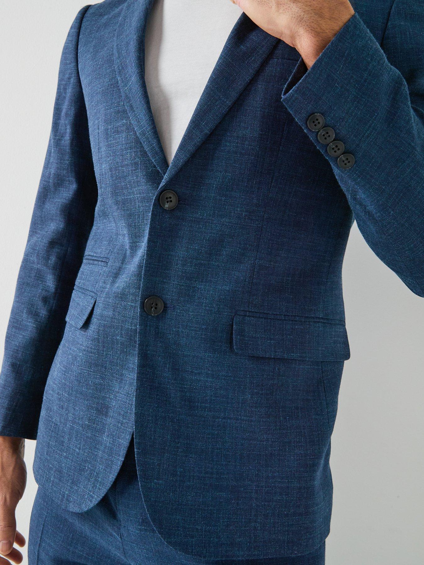  image of selected-selected-oasis-slim-fit-linen-blazer