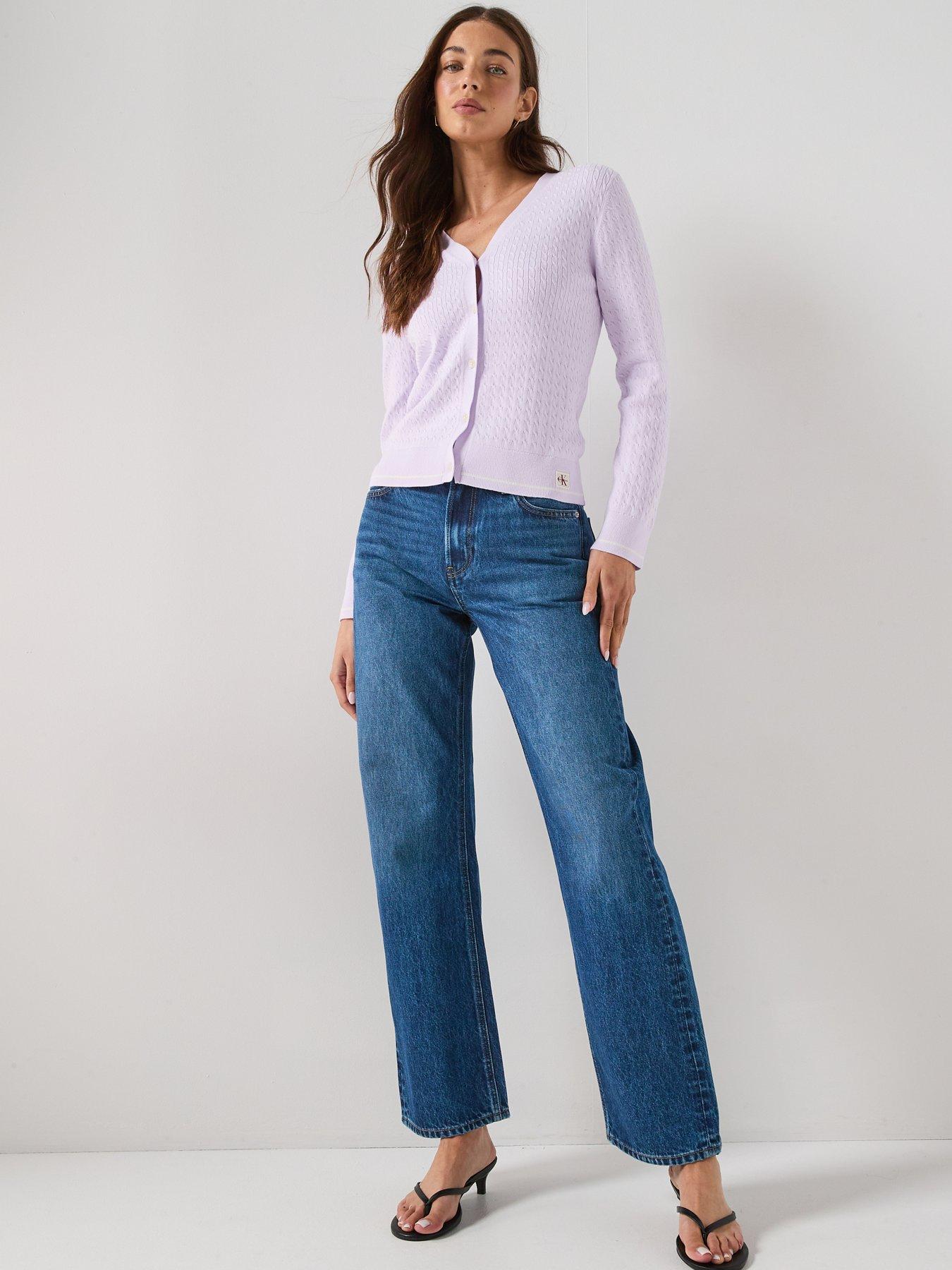Image 3 of 7 of Calvin Klein Jeans Jeans 90s Straight Jeans - Blue Julius