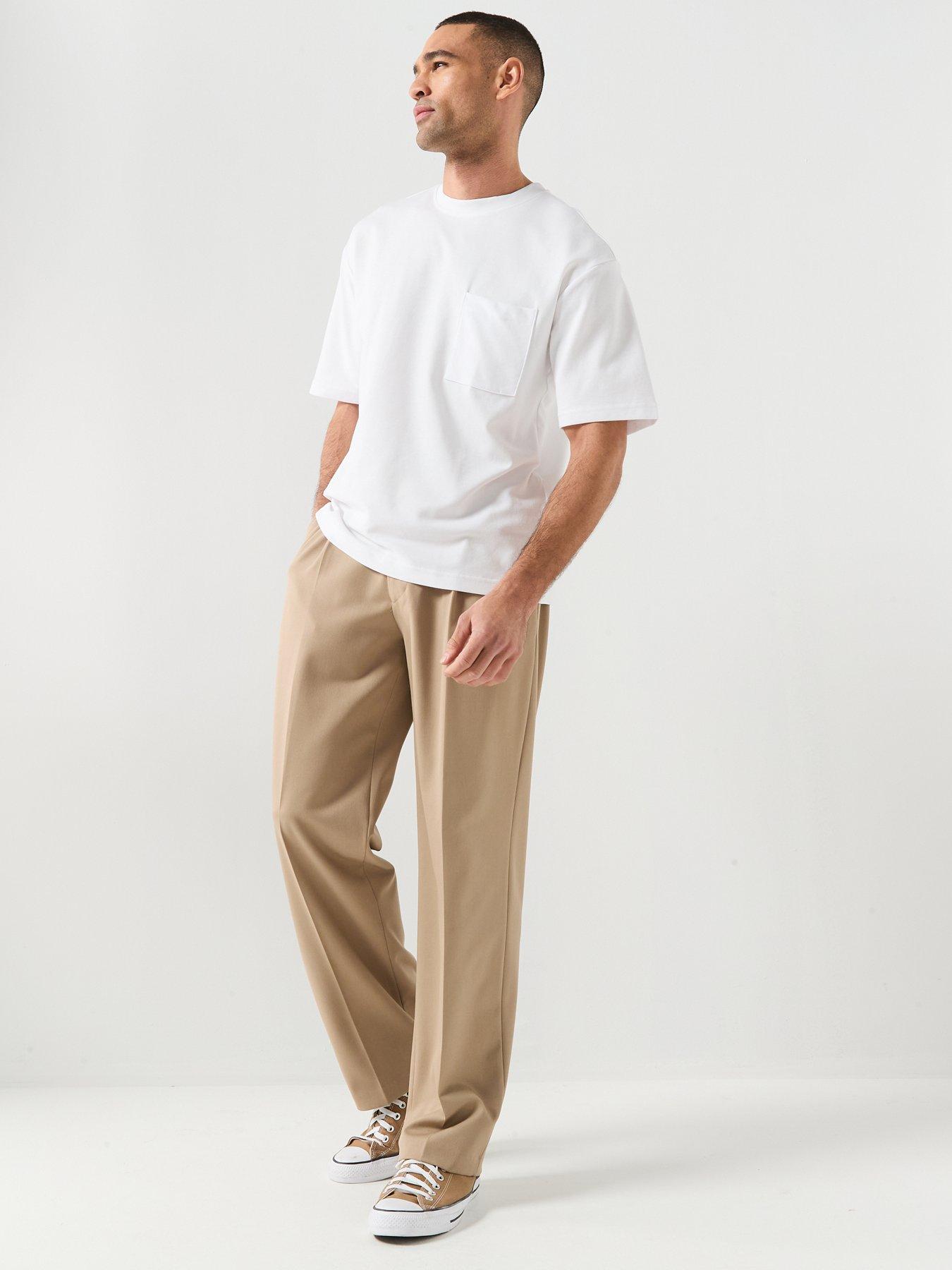 Image 3 of 6 of Selected Oscar Pocket Detail T-shirt