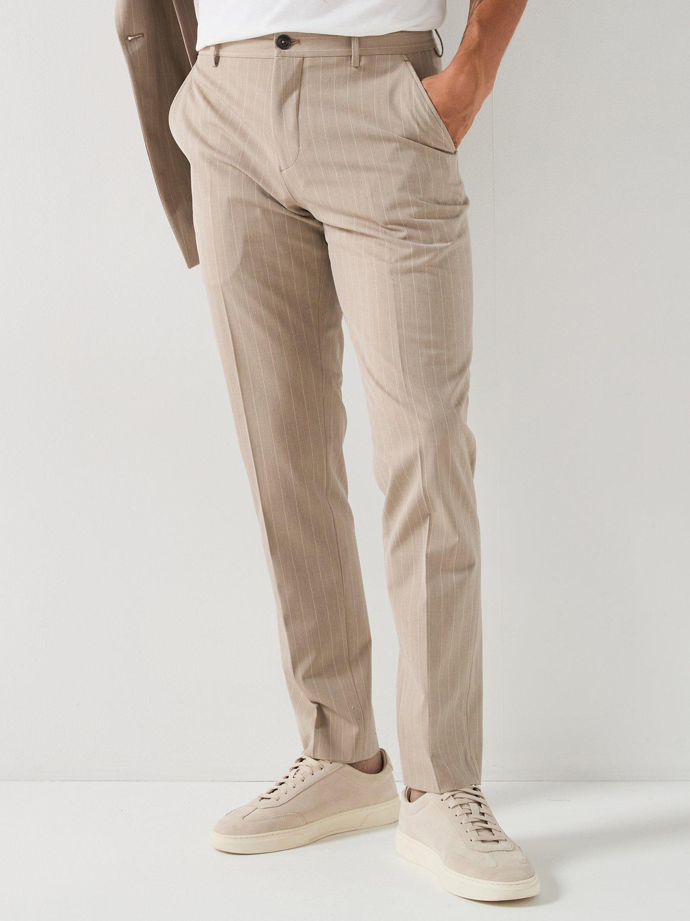  image of selected-selected-liam-pinstripe-suit-trousers