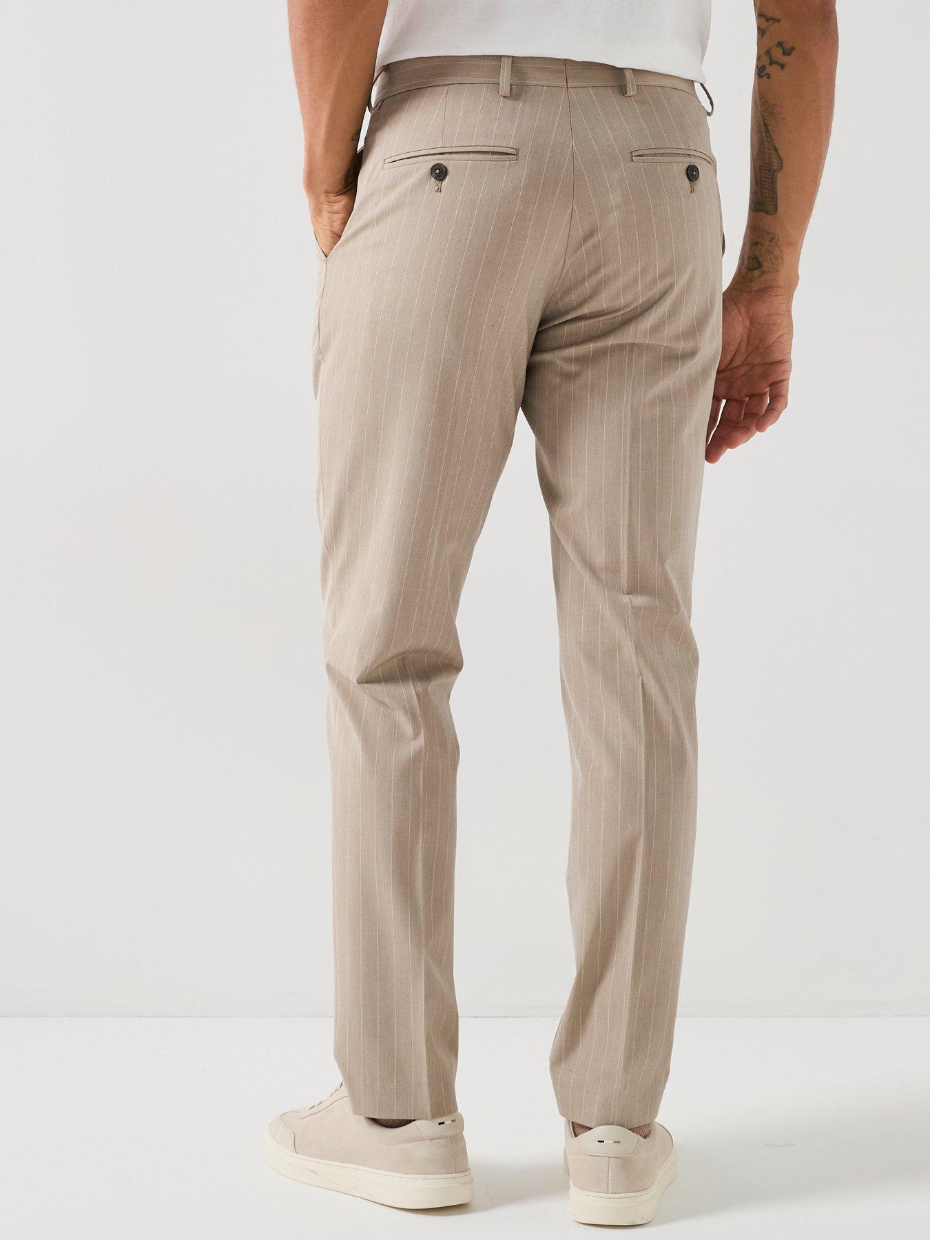  image of selected-selected-liam-pinstripe-suit-trousers