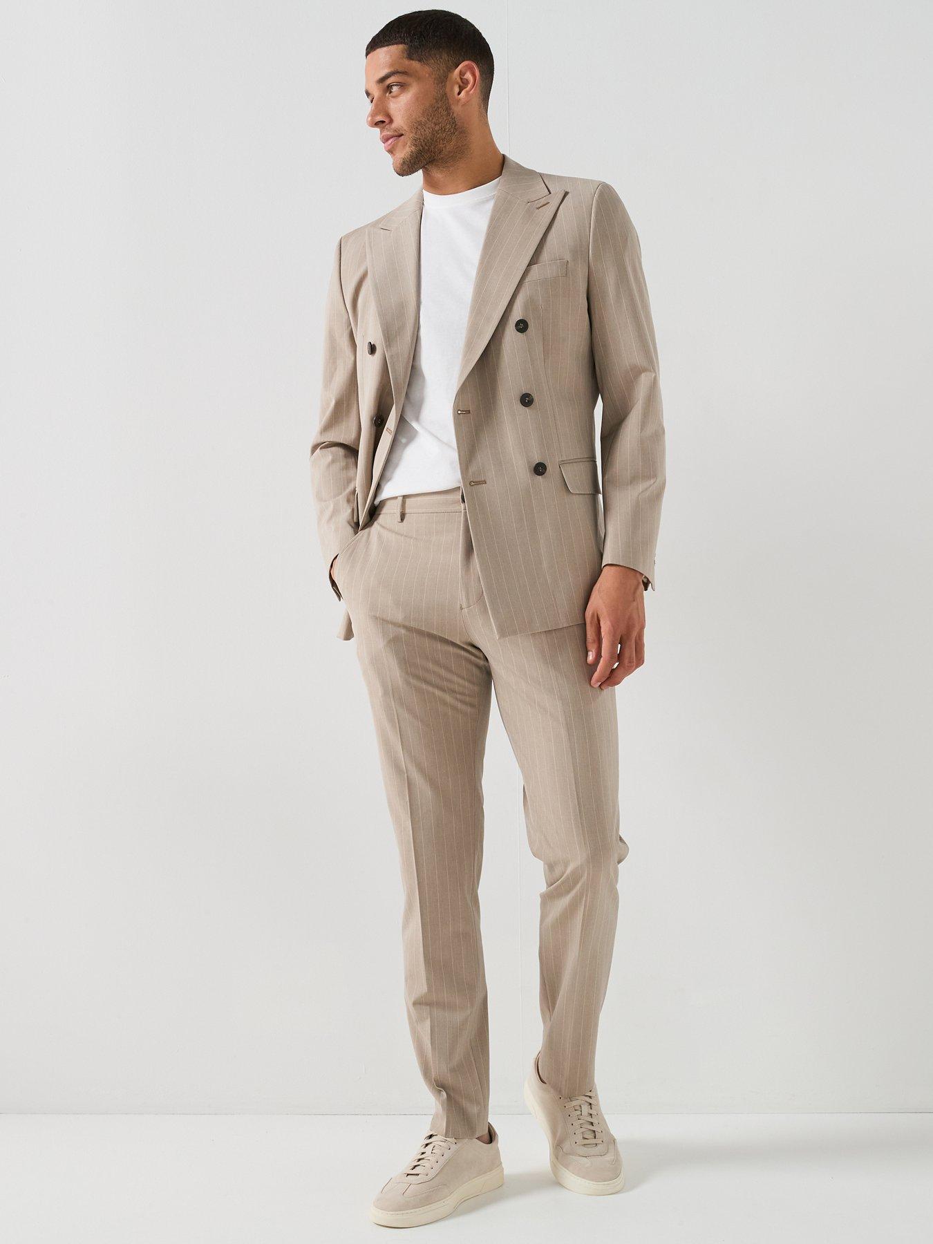  image of selected-selected-liam-pinstripe-suit-trousers