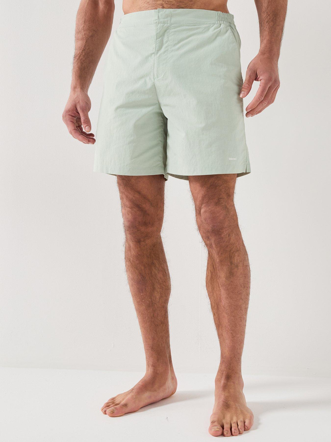 Selected Aiden Swimshorts - Aqua Grey