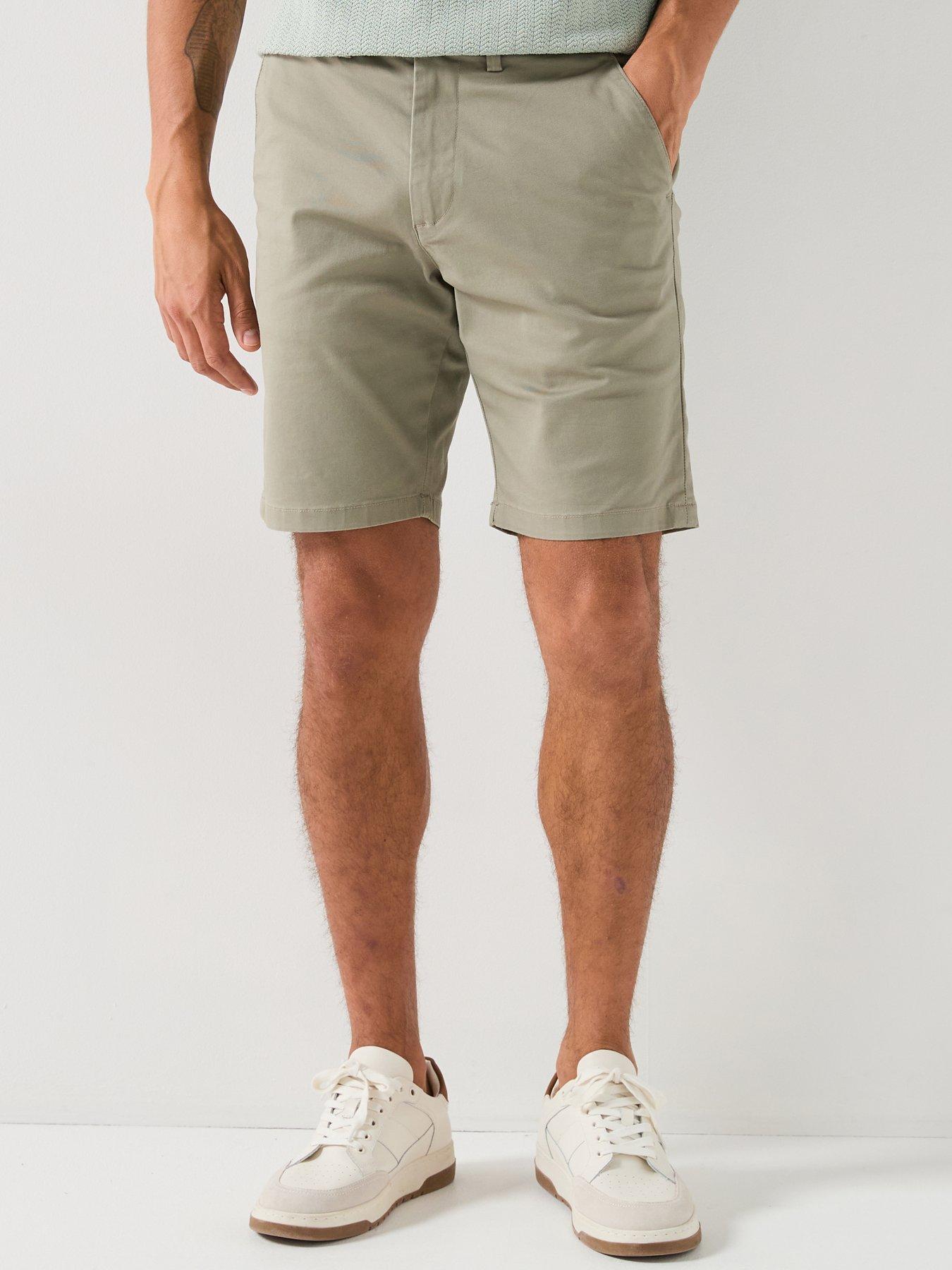 Image 1 of 4 of Selected Miles Slim Fit Flex Shorts