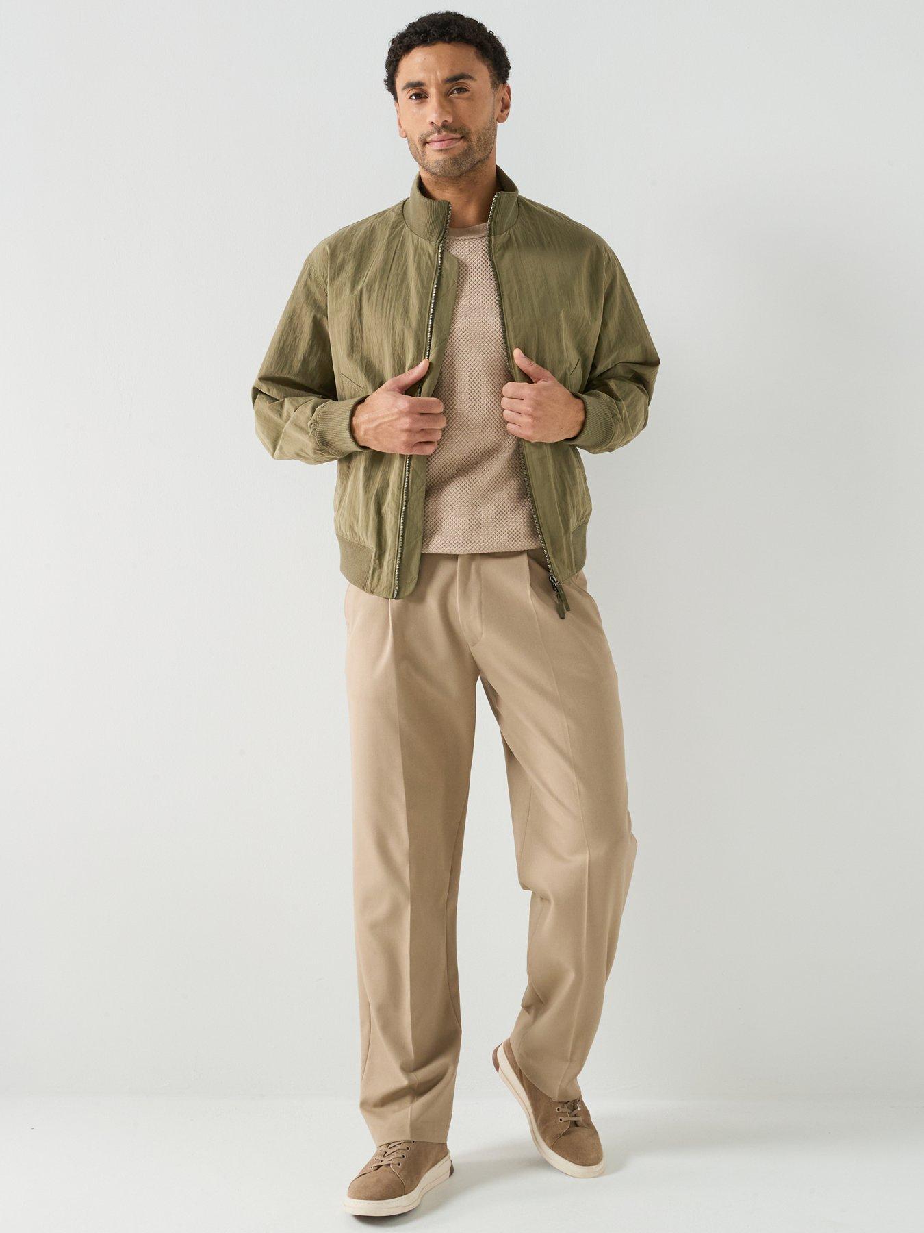 Image 3 of 6 of Selected Dylan Relaxed Bomber Jacket