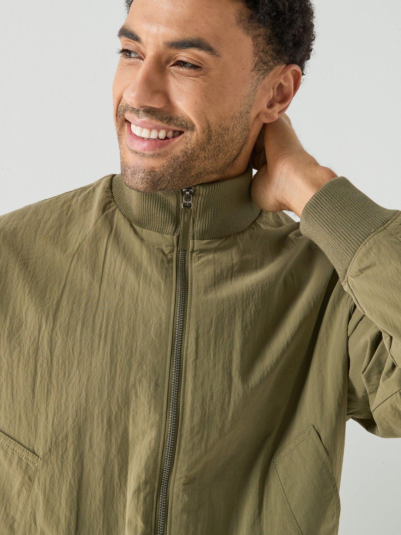 Image 4 of 6 of Selected Dylan Relaxed Bomber Jacket