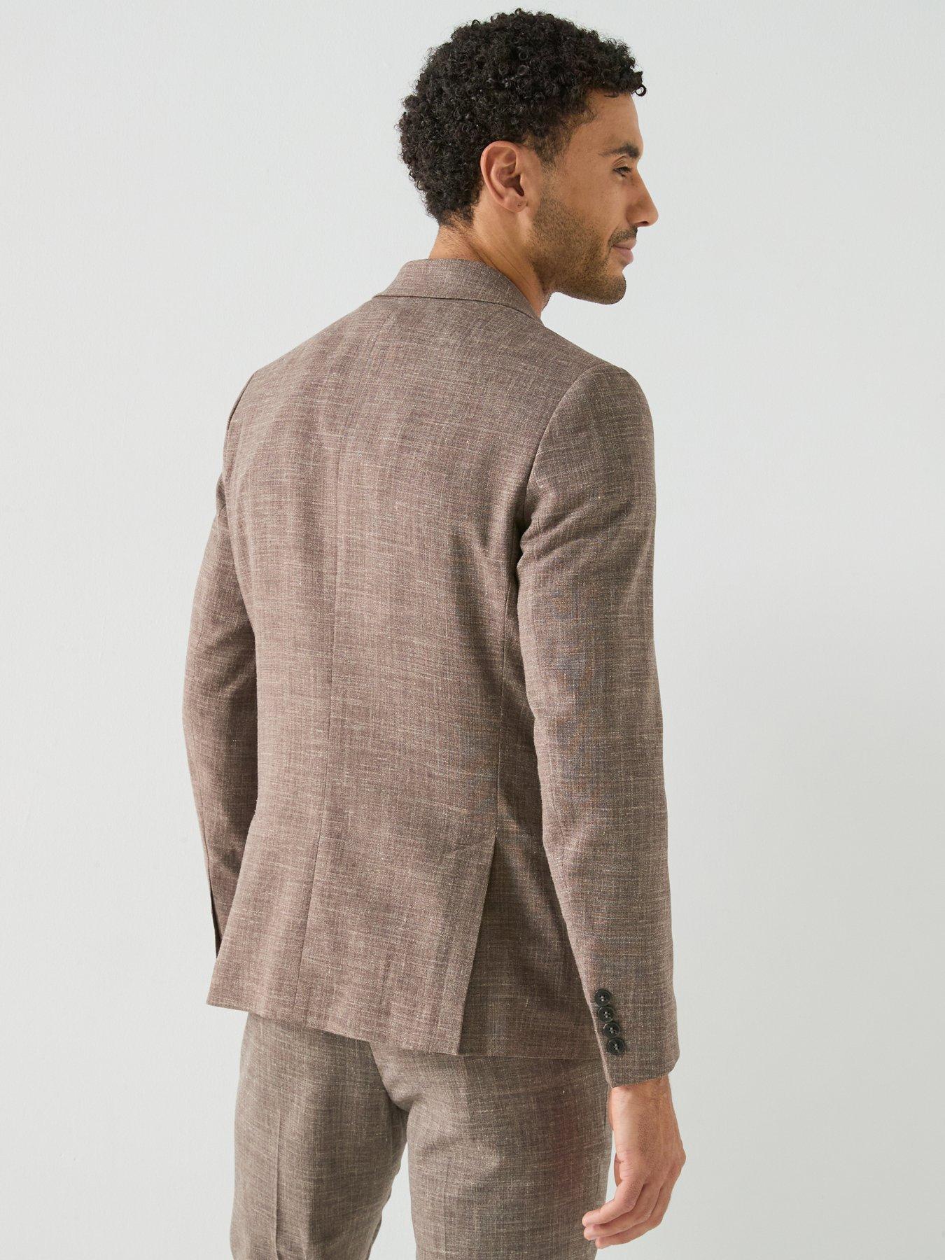  image of selected-selected-oasis-slim-fit-linen-blazer