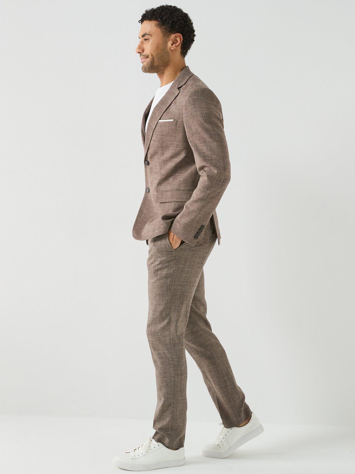  image of selected-selected-oasis-slim-fit-linen-blazer