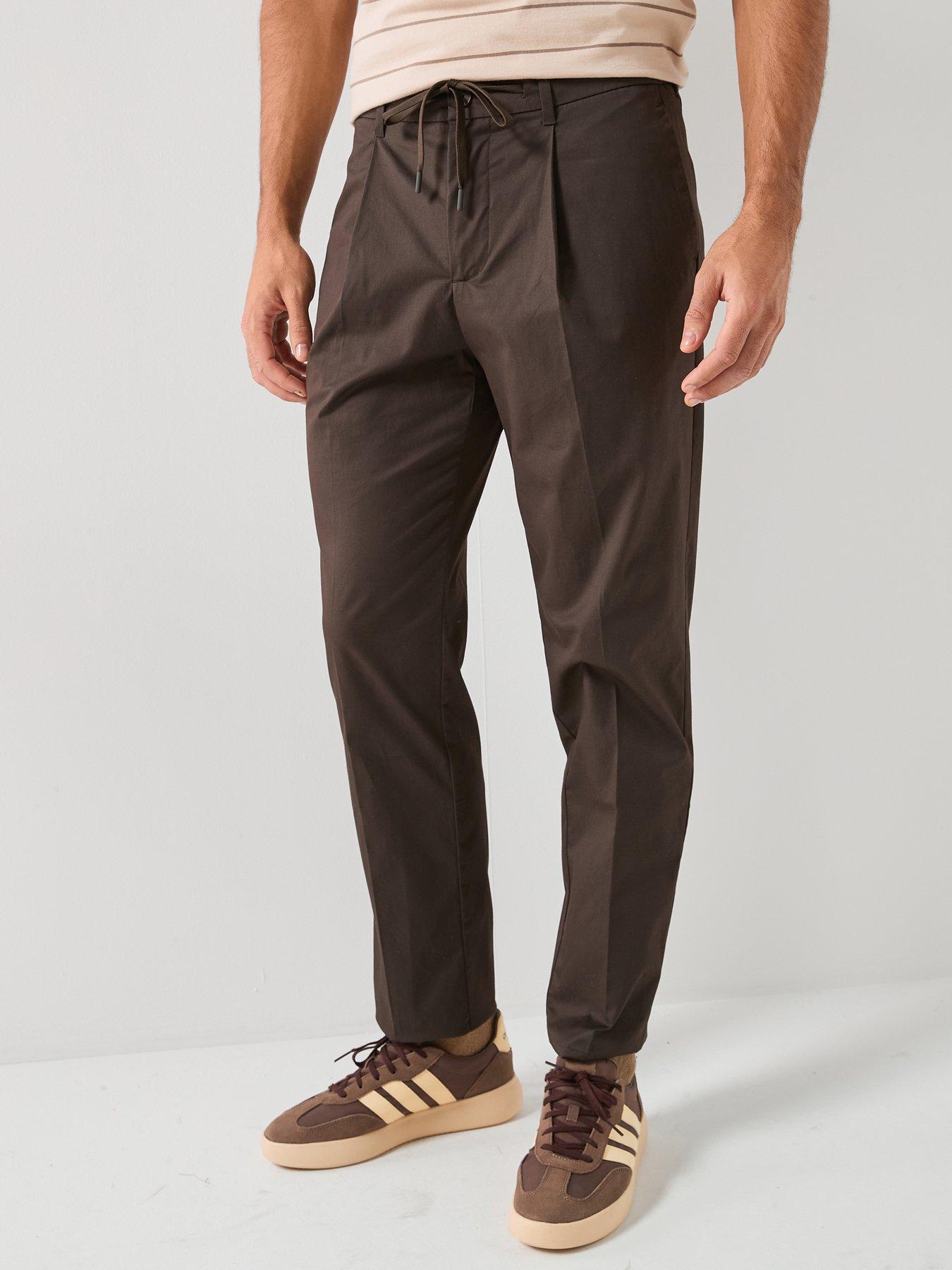 Selected Leroy Regular Fit Pleat Trousers