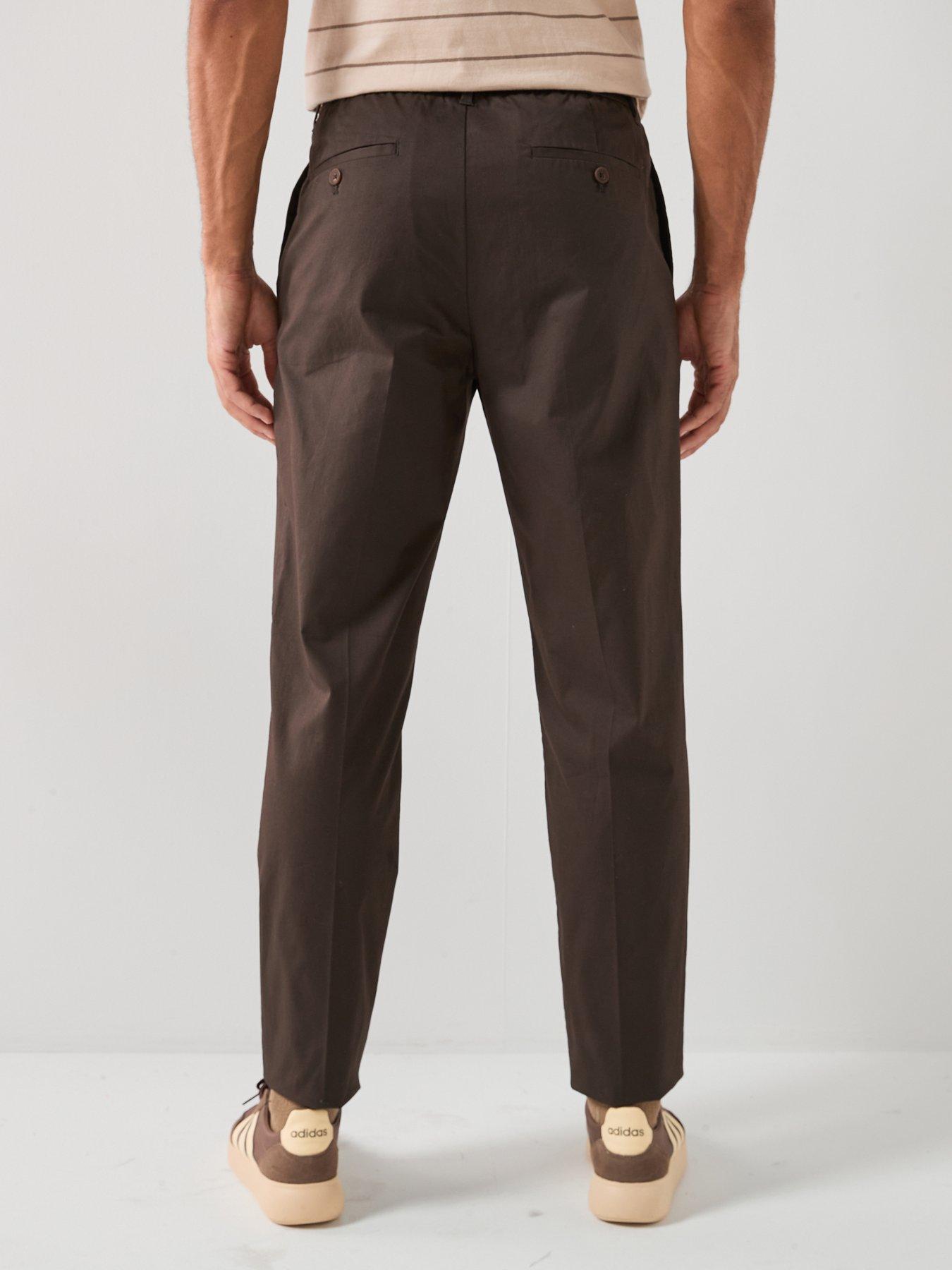 Image 2 of 6 of Selected Leroy Regular Fit Pleat Trousers