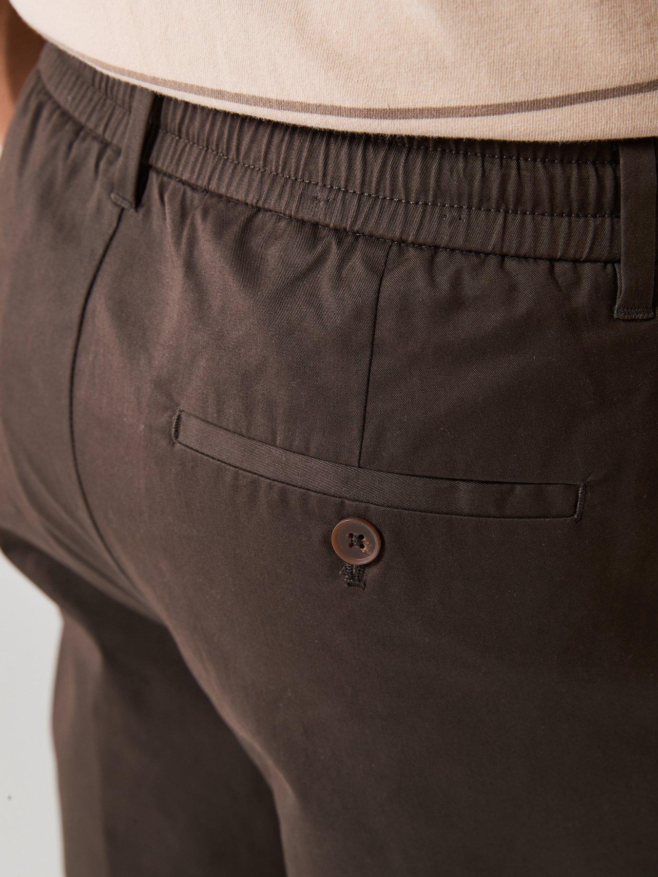 Image 6 of 6 of Selected Leroy Regular Fit Pleat Trousers