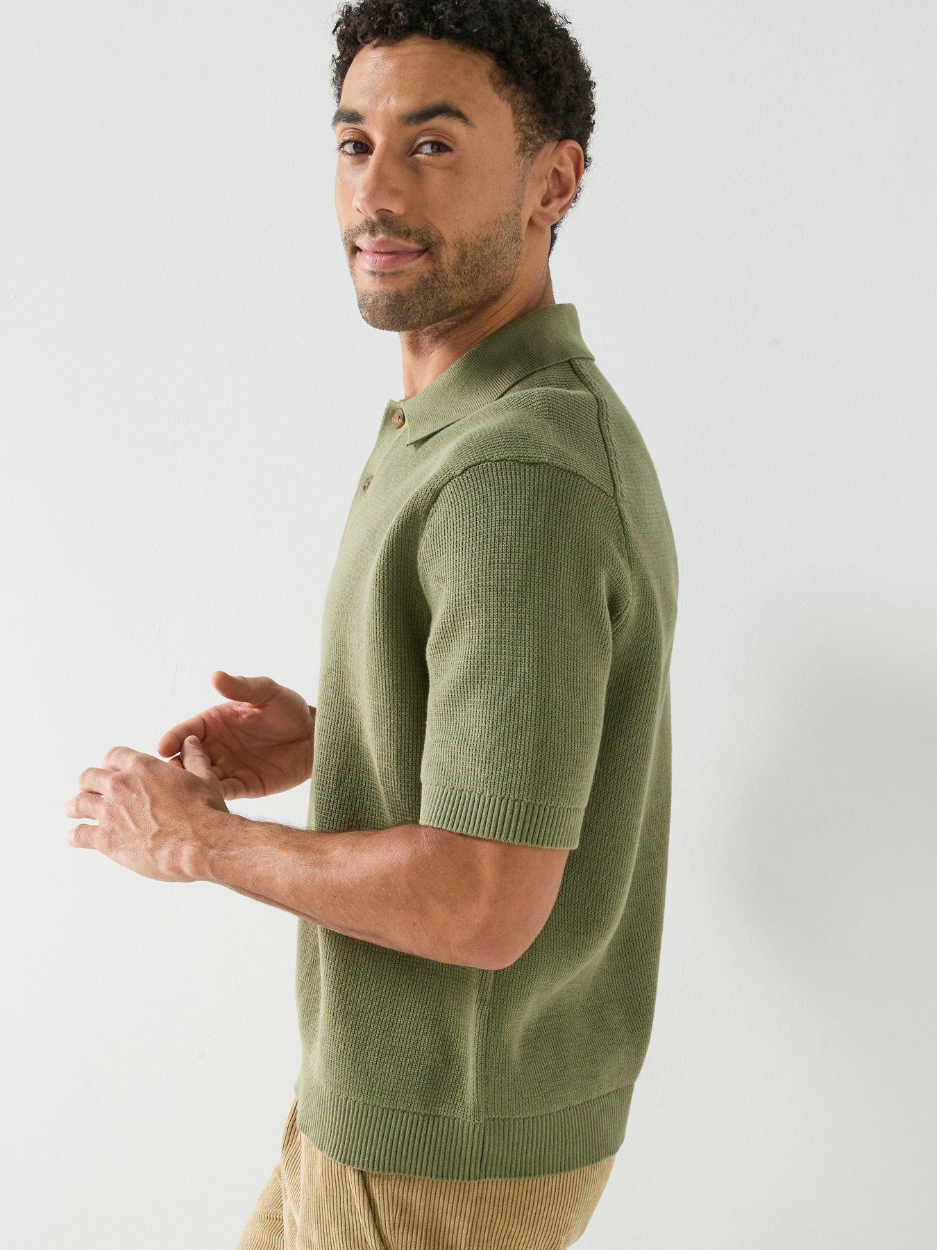 Image 6 of 6 of Selected Dane Short Sleeve Relaxed Fit Polo Shirt