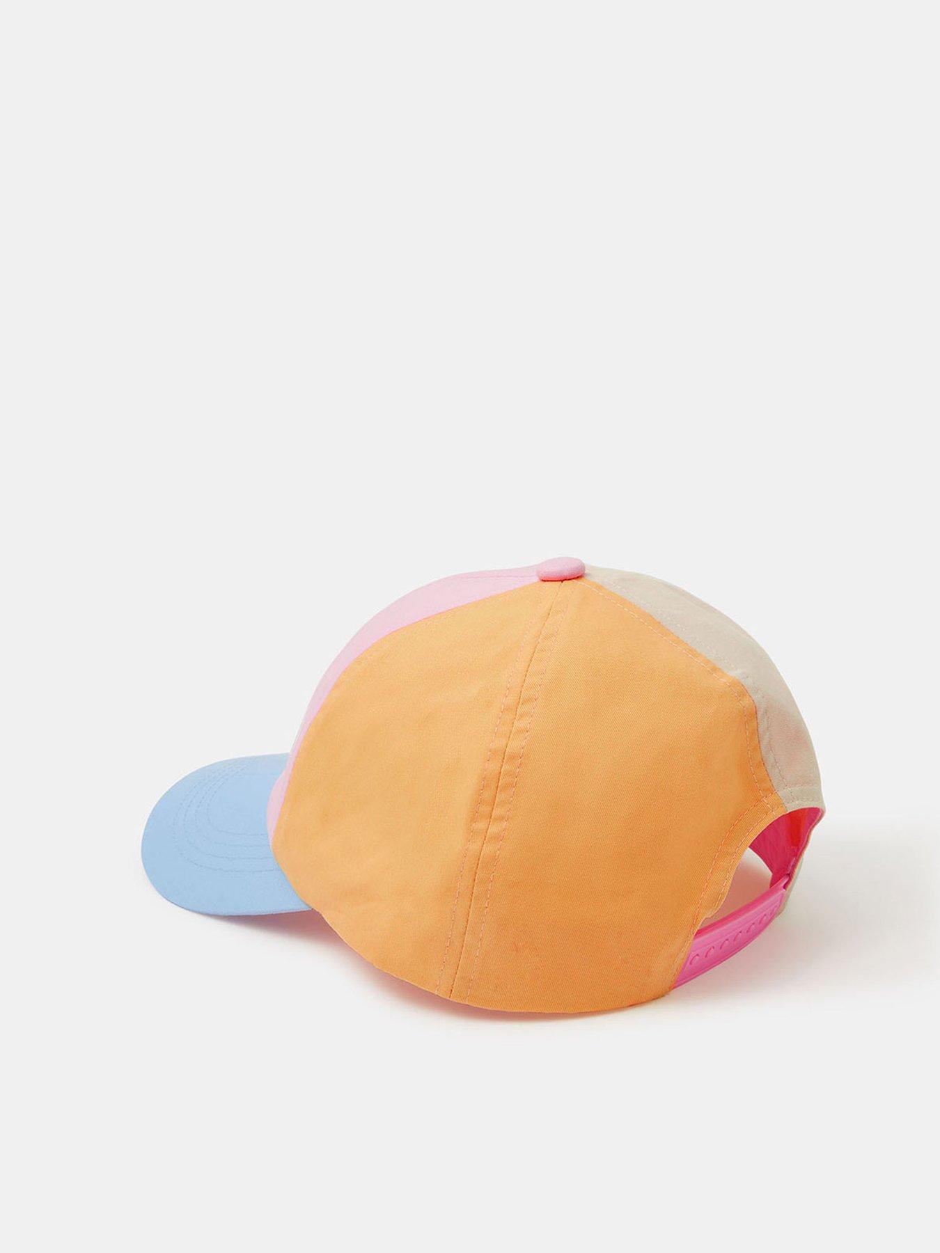 Image 2 of 3 of Accessorize Girls Colour Block Slogan Cap - Multi