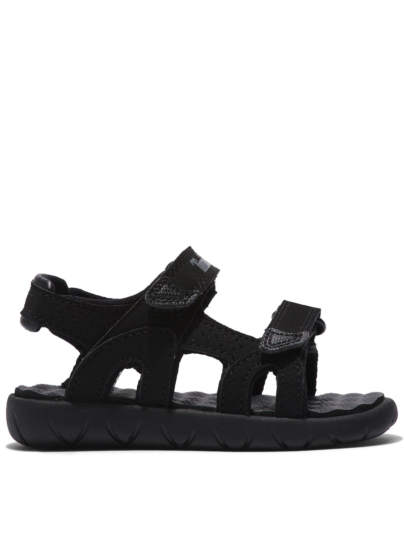 Image 1 of 7 of Timberland Infant Backstrap Sandal - Black
