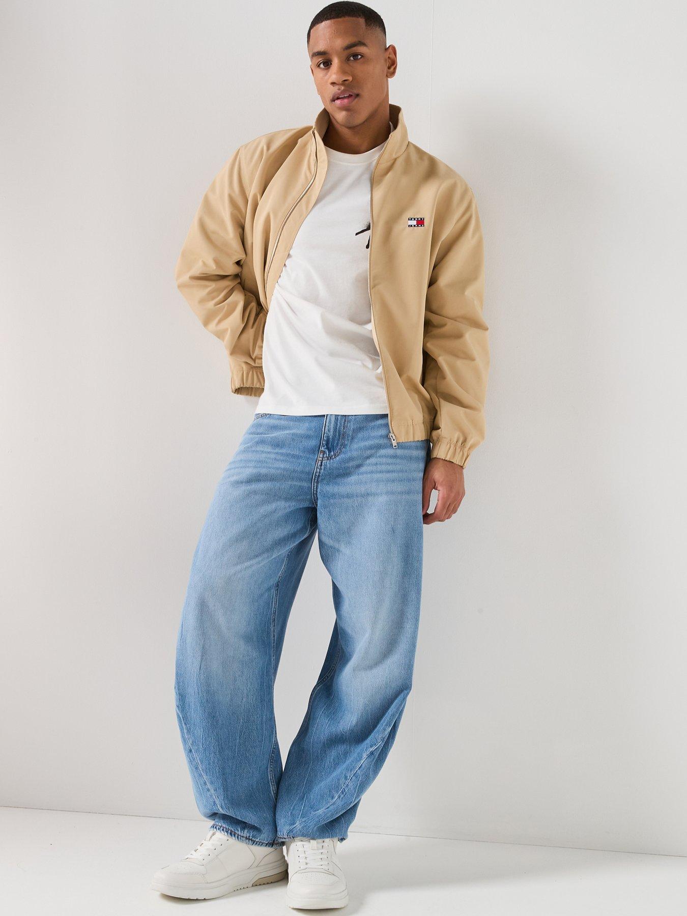 Image 3 of 6 of Tommy Jeans Essential Harrington Jacket - Gentle Gold