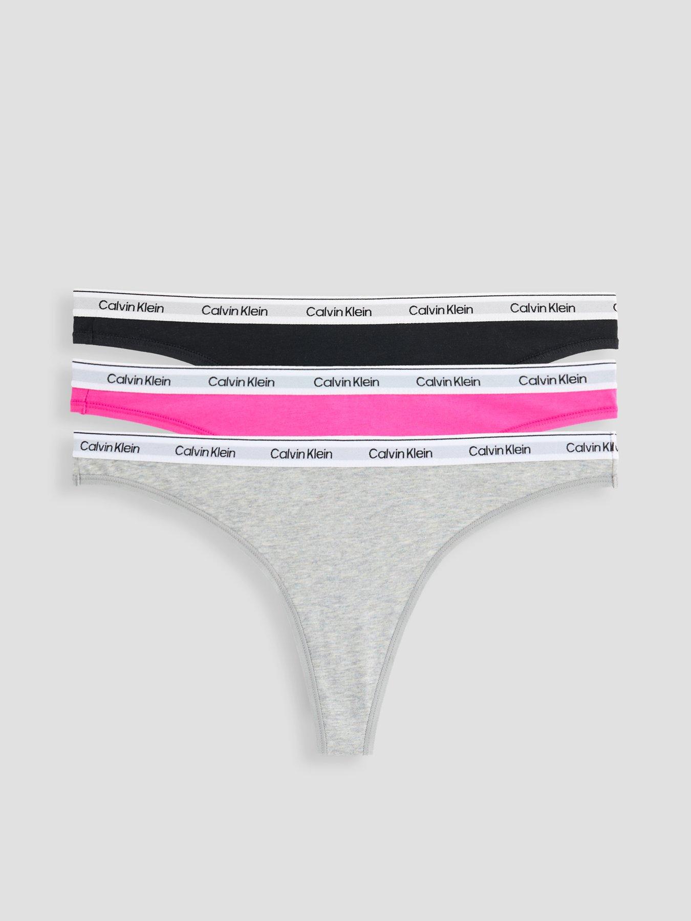 front image of calvin-klein-thong-3pk