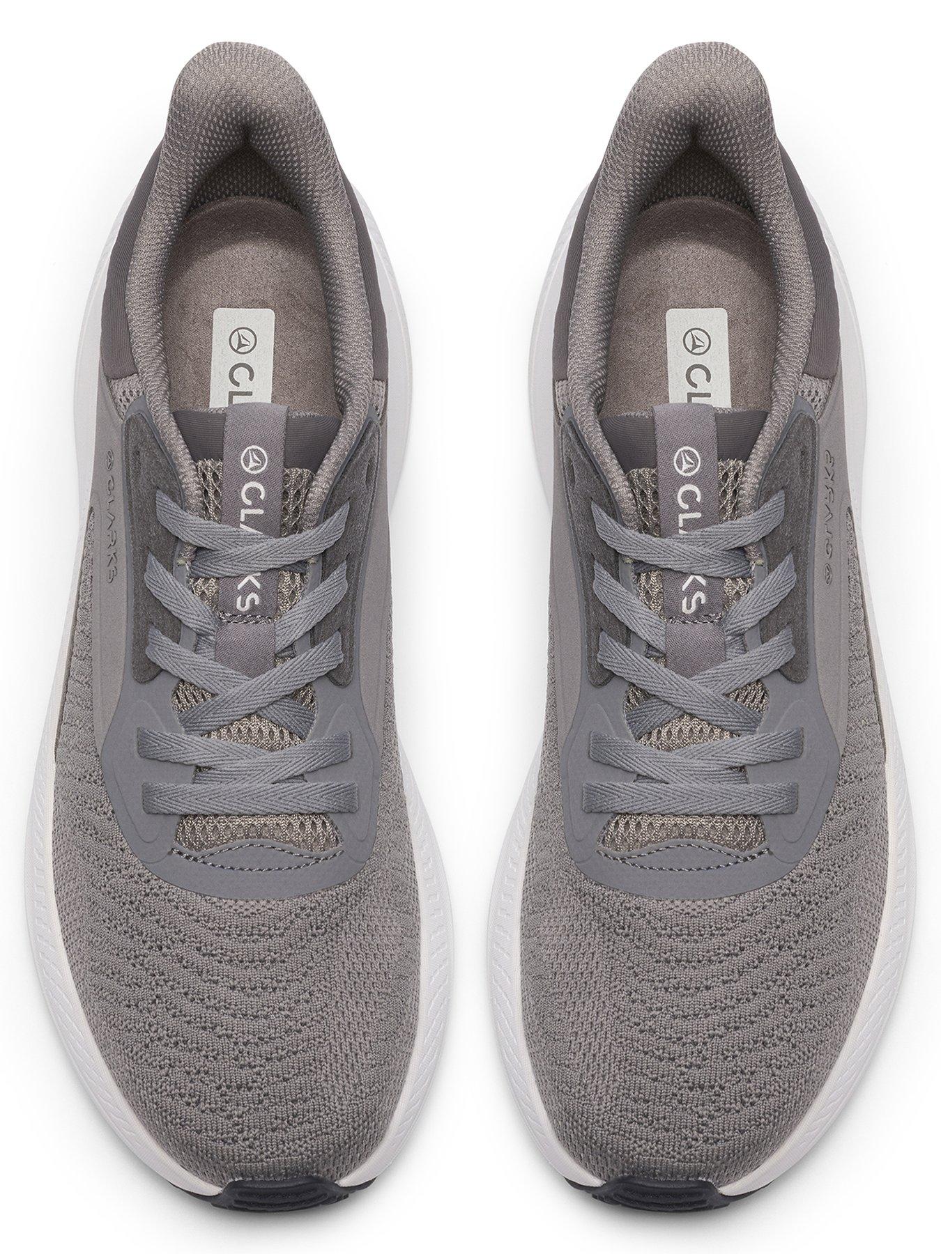 Image 4 of 6 of Clarks Pace Move Trainer - Grey