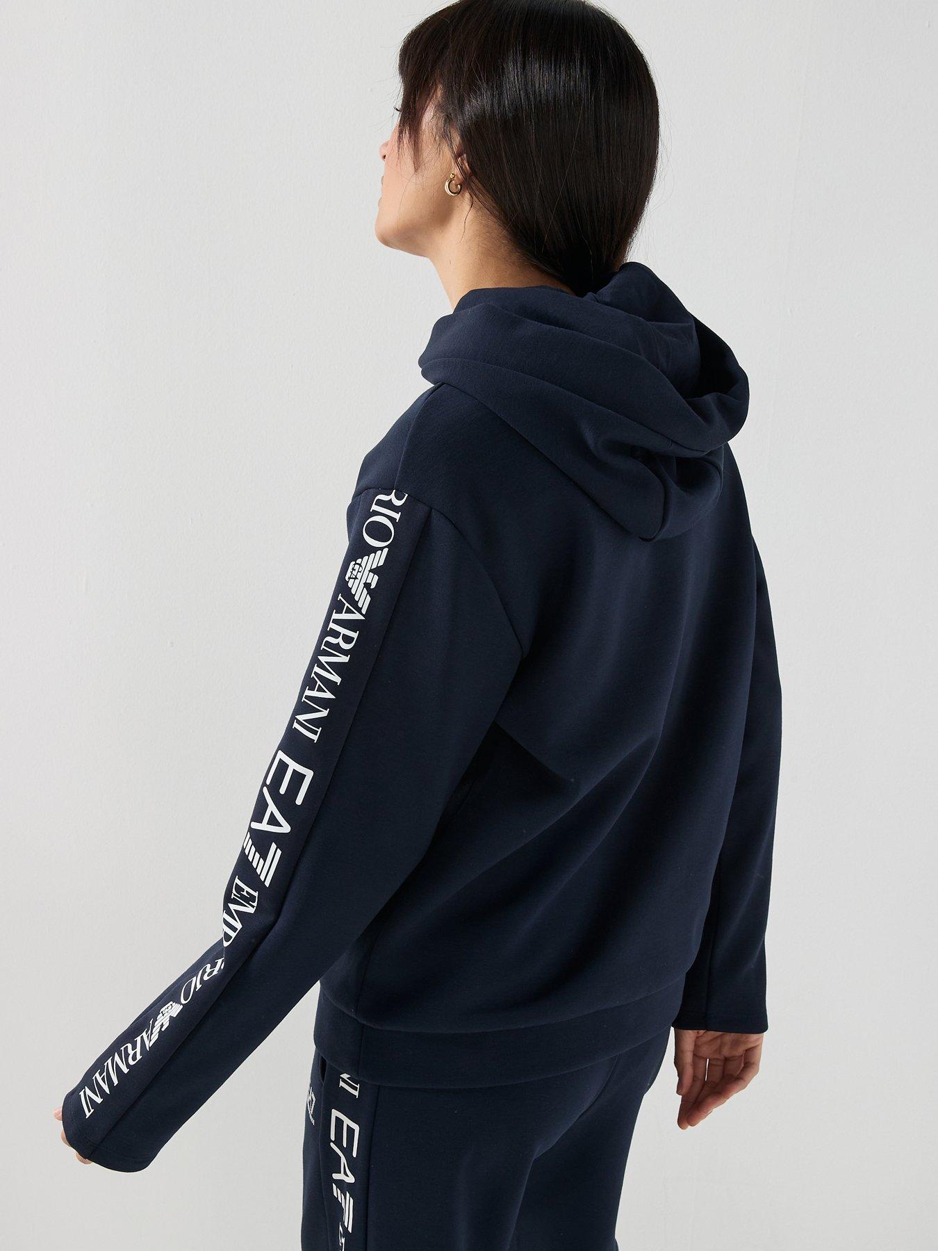 Image 2 of 6 of EA7 Emporio Armani Train Logo Tracksuit - Blue