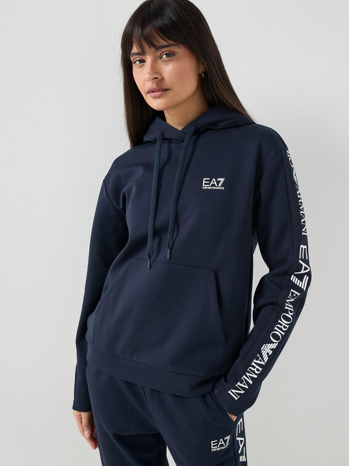 Image 4 of 6 of EA7 Emporio Armani Train Logo Tracksuit - Blue