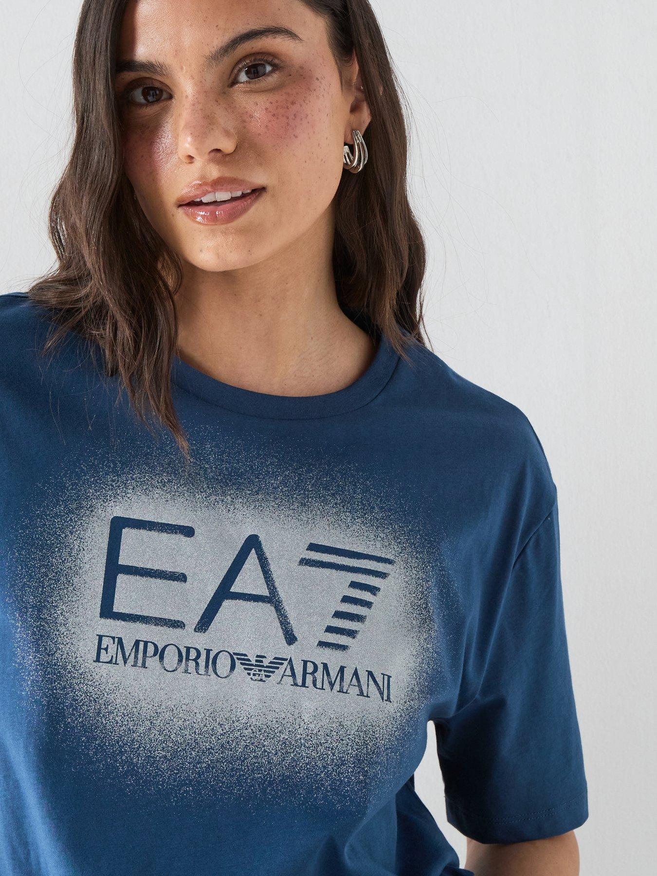 Image 4 of 6 of EA7 Emporio Armani Visibility Tee Ss - Train Visibility W Tee Ss
