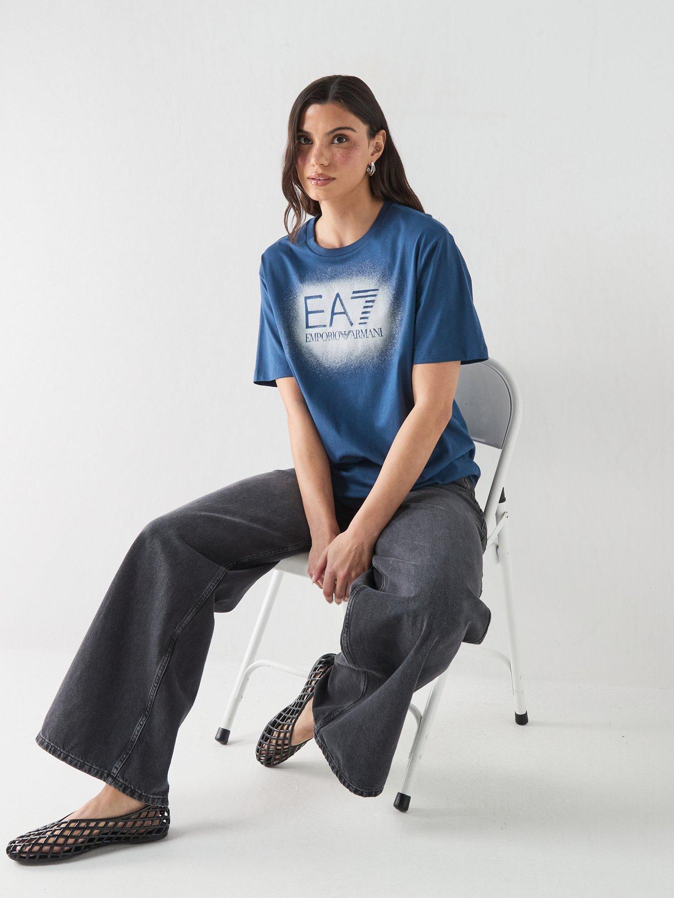 Image 6 of 6 of EA7 Emporio Armani Visibility Tee Ss - Train Visibility W Tee Ss