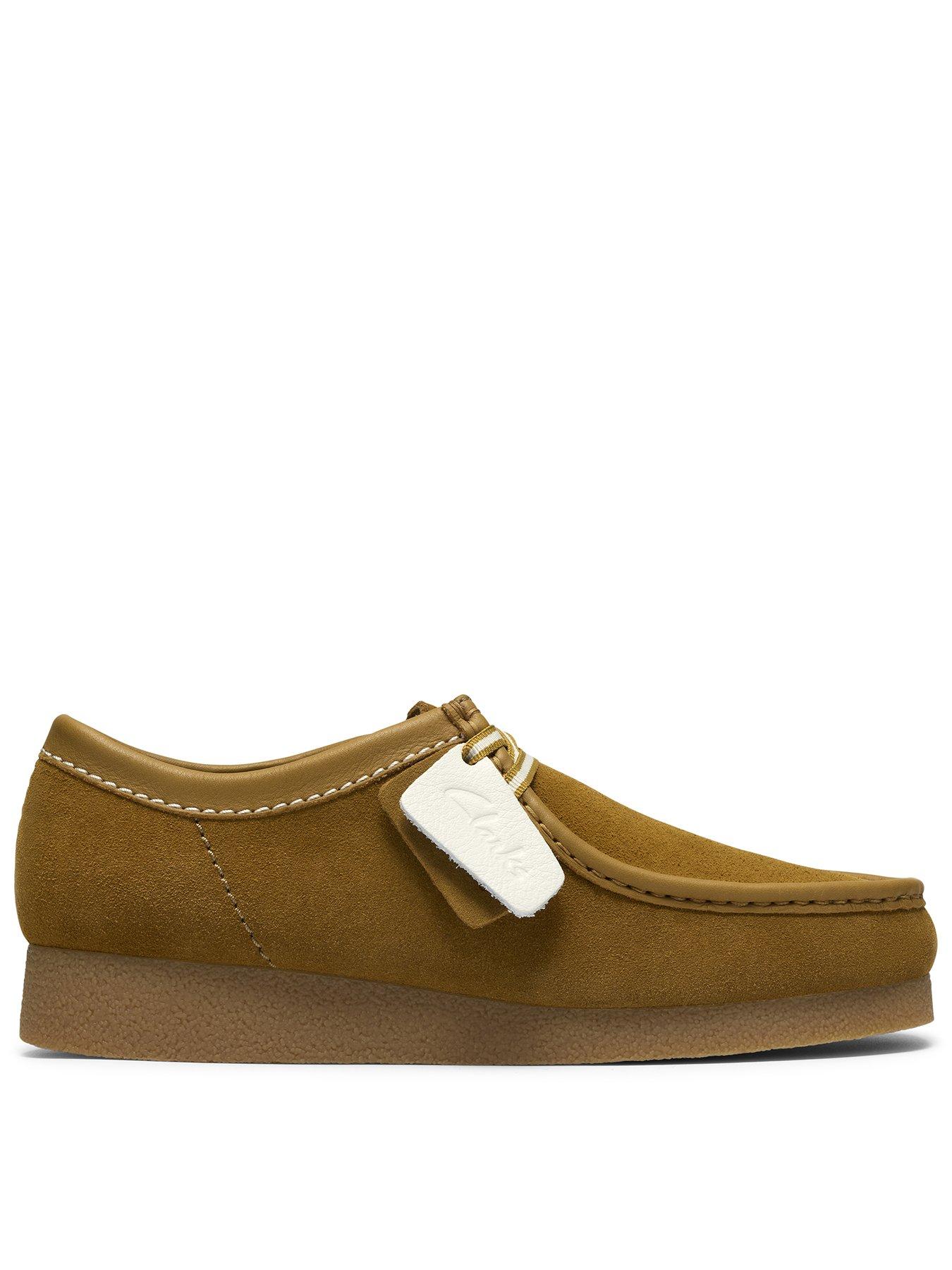 Clarks Wallabee Evo Lace Up Shoes - Brown
