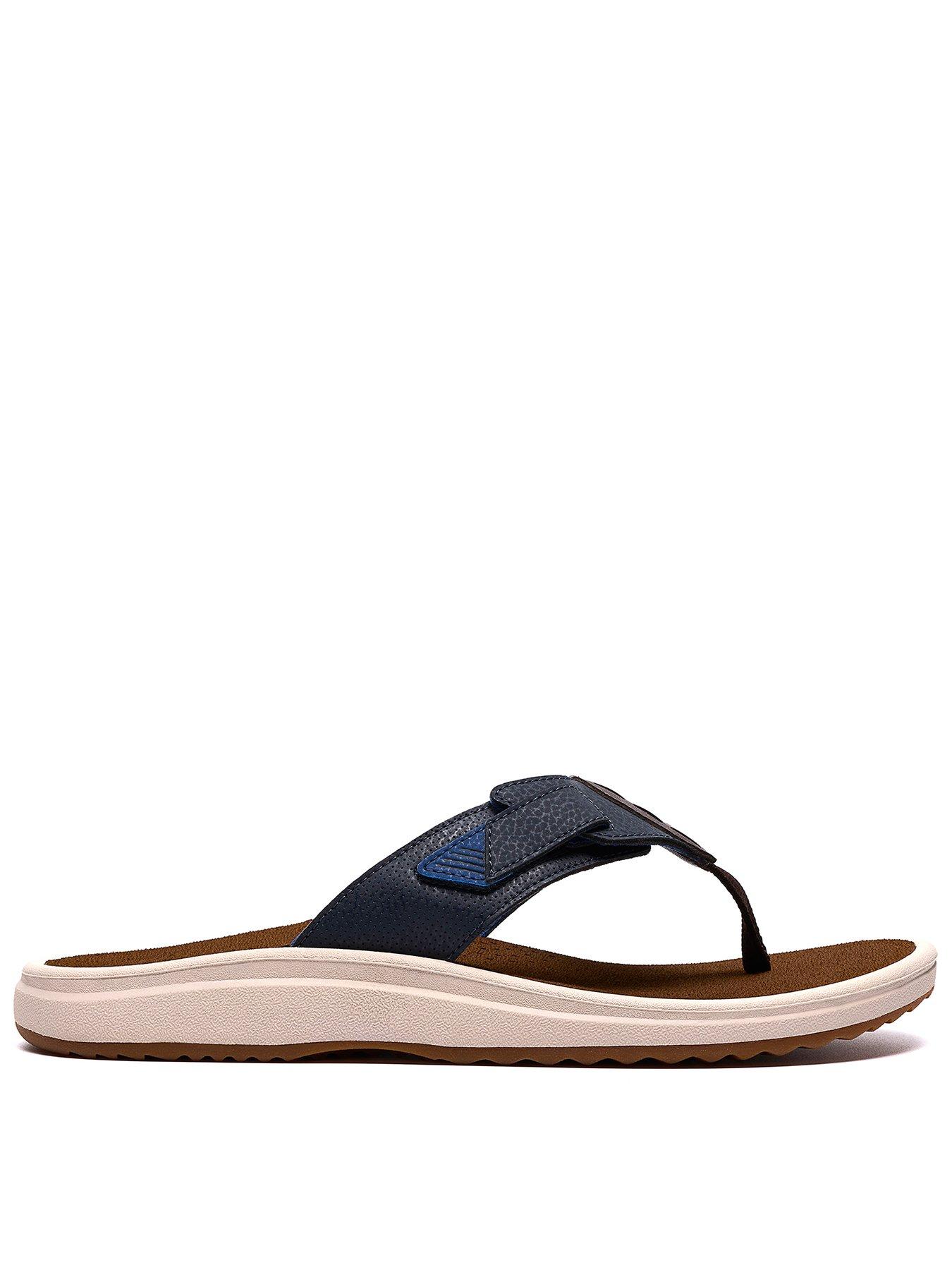 image of clarks-m-brinkley-flip-flop-navy