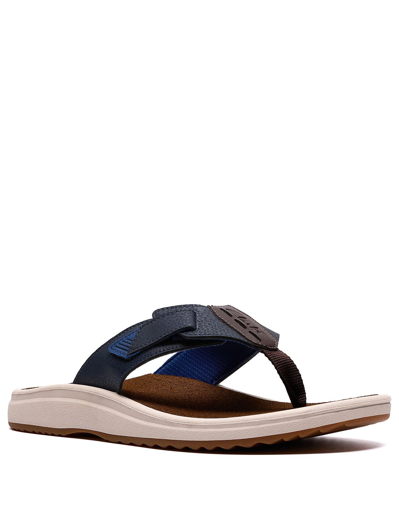  image of clarks-m-brinkley-flip-flop-navy