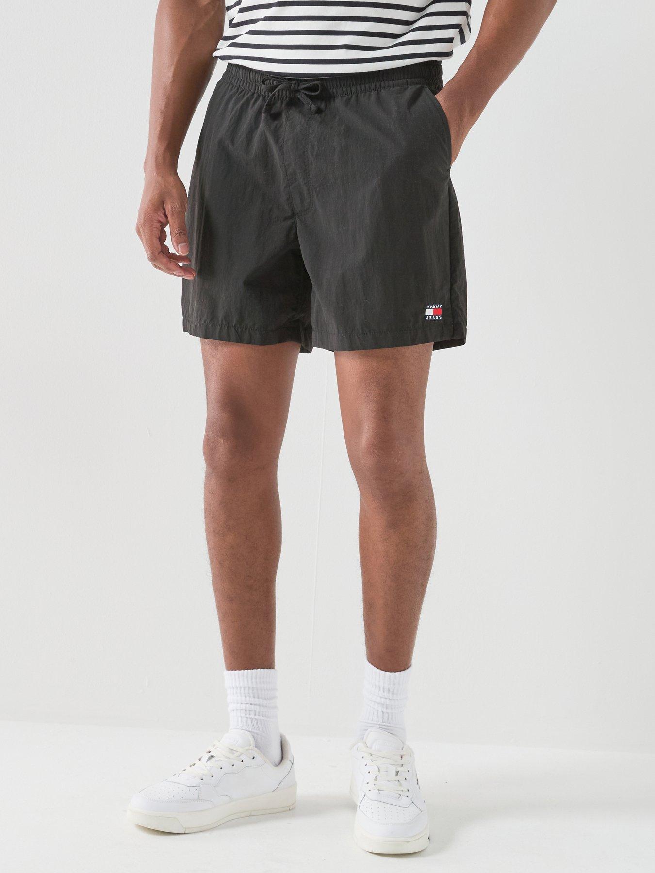 Tommy Jeans Nylon Club Bermuda Shorts - Black