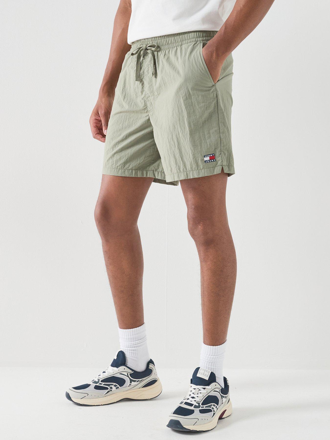 Tommy Jeans Nylon Club Bermuda Shorts - Utility Sage