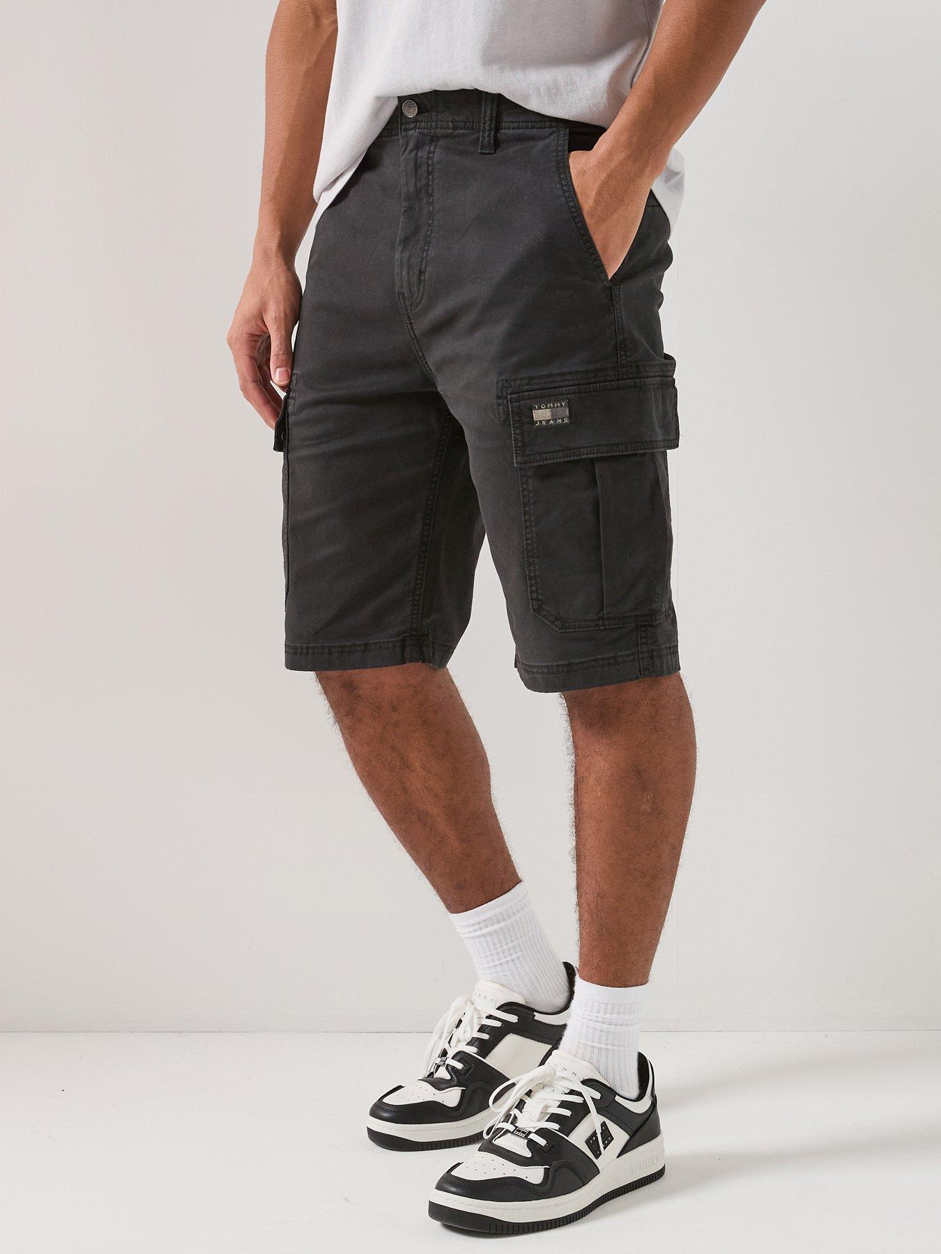 tommy-jeans-otis-washed-cargo-shorts-black