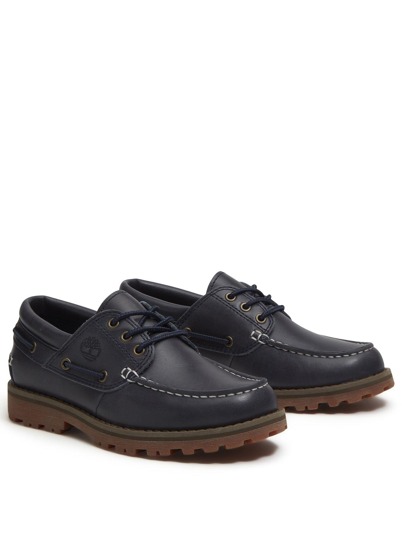 Image 2 of 6 of Timberland Junior Boat Shoe - Navy