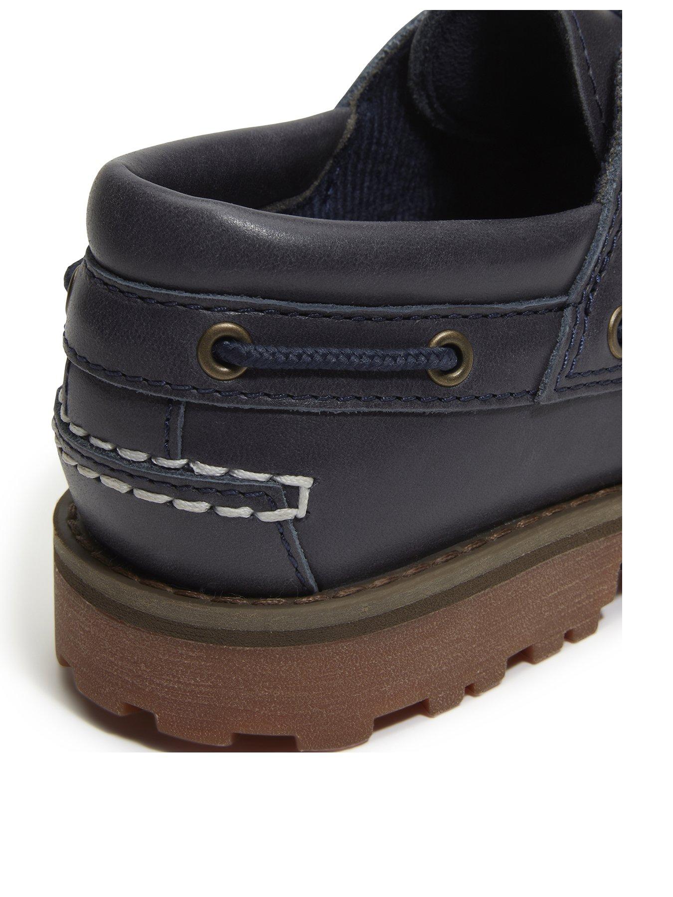 Image 3 of 6 of Timberland Junior Boat Shoe - Navy