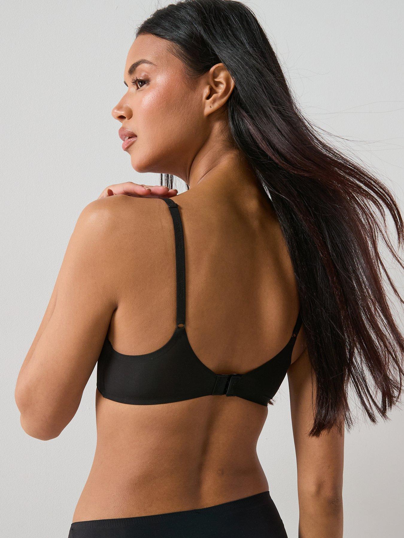 Image 2 of 6 of Calvin Klein Lightly Lined Wirefree - Black