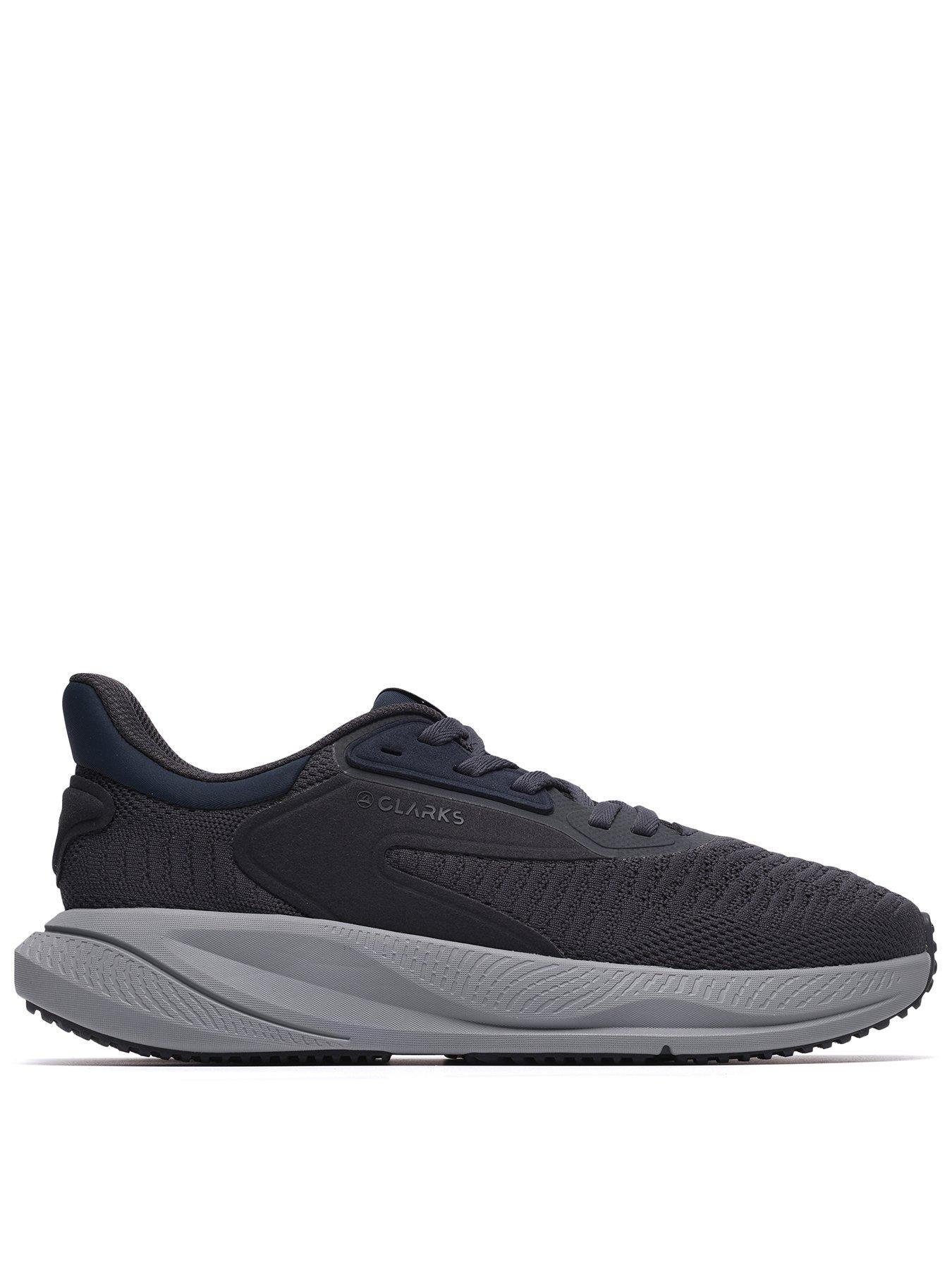Image 1 of 6 of Clarks Pace Move Trainer - Navy