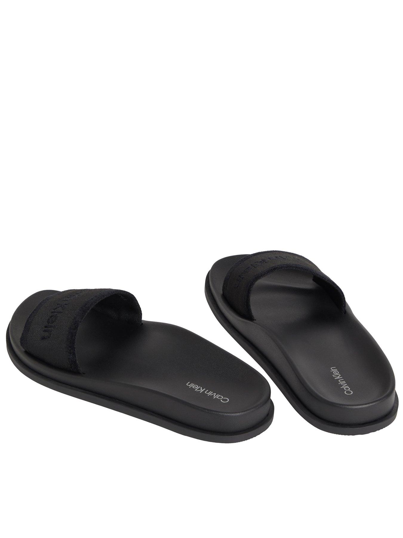 Image 3 of 3 of Calvin Klein City Sandal Mule Webbing - Black