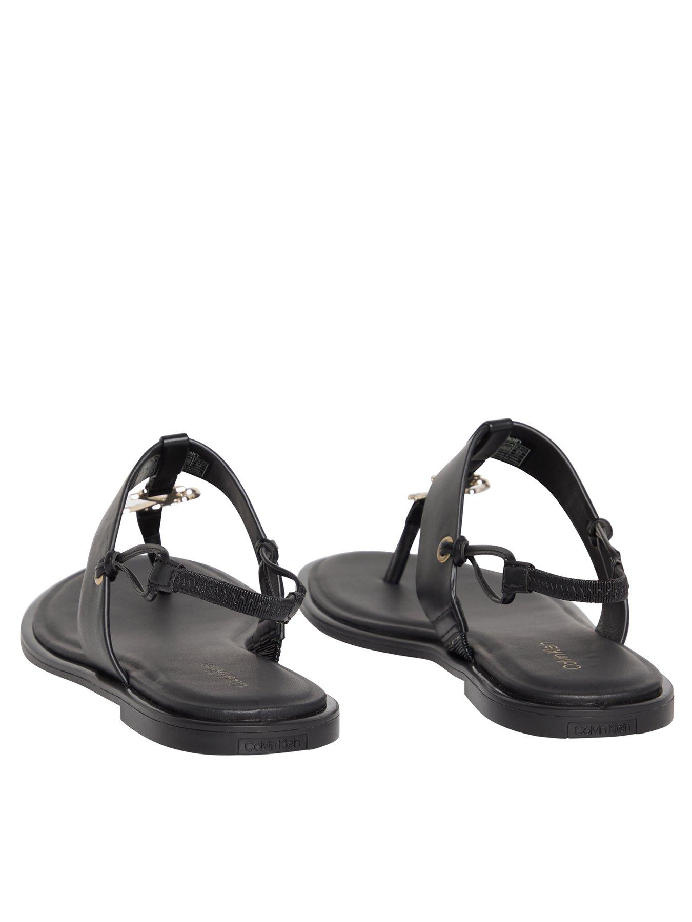 Image 3 of 3 of Calvin Klein Round Flat Thong Sandal