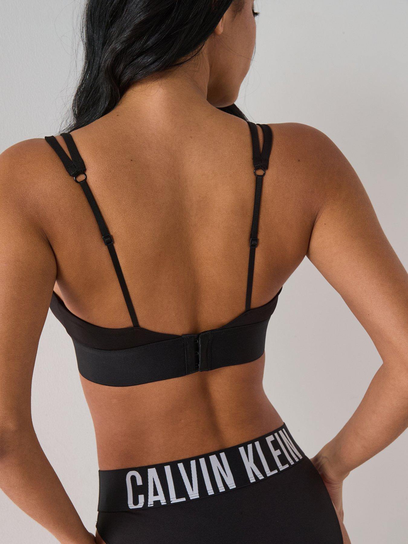  image of calvin-klein-unlined-bralette-black