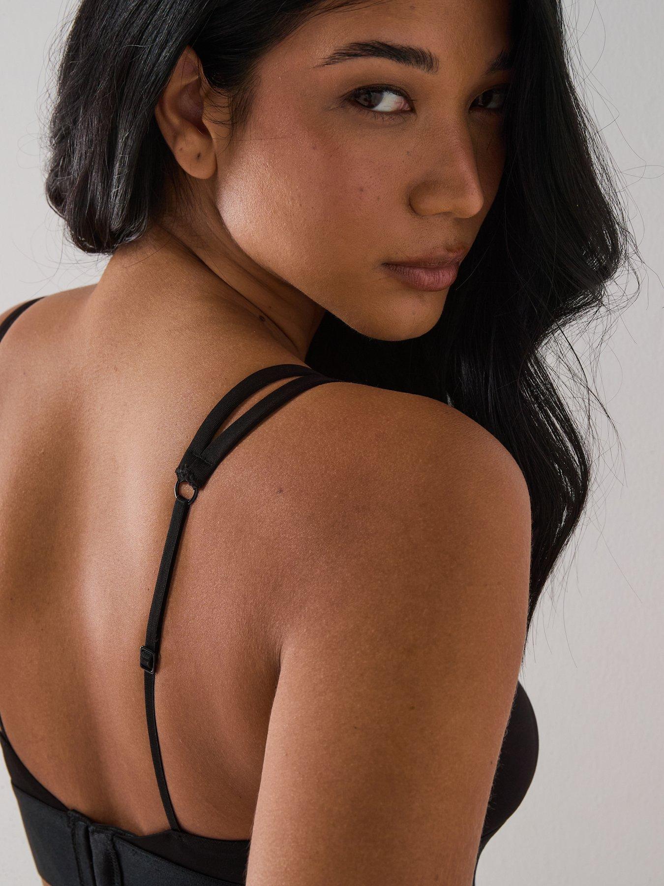  image of calvin-klein-unlined-bralette-black